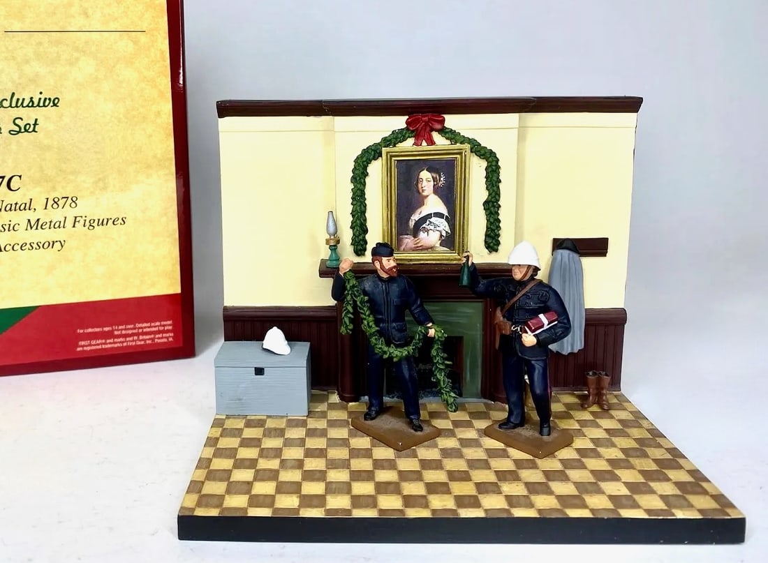 Britains #17907C "2007 Christmas Set": "Christmas in Natal, 1878". 6 pieces. Mint condition. Boxes excellent.