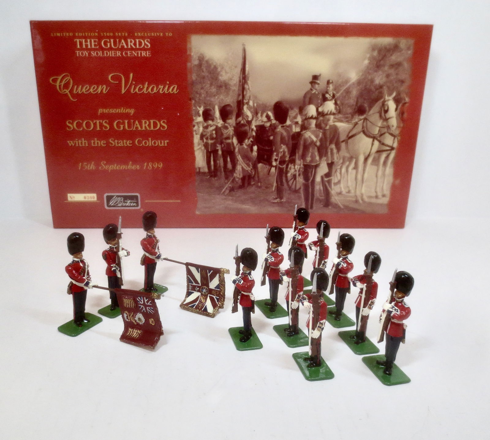 Britains #00215 Scots Guards Colour Party (1 of 1)
