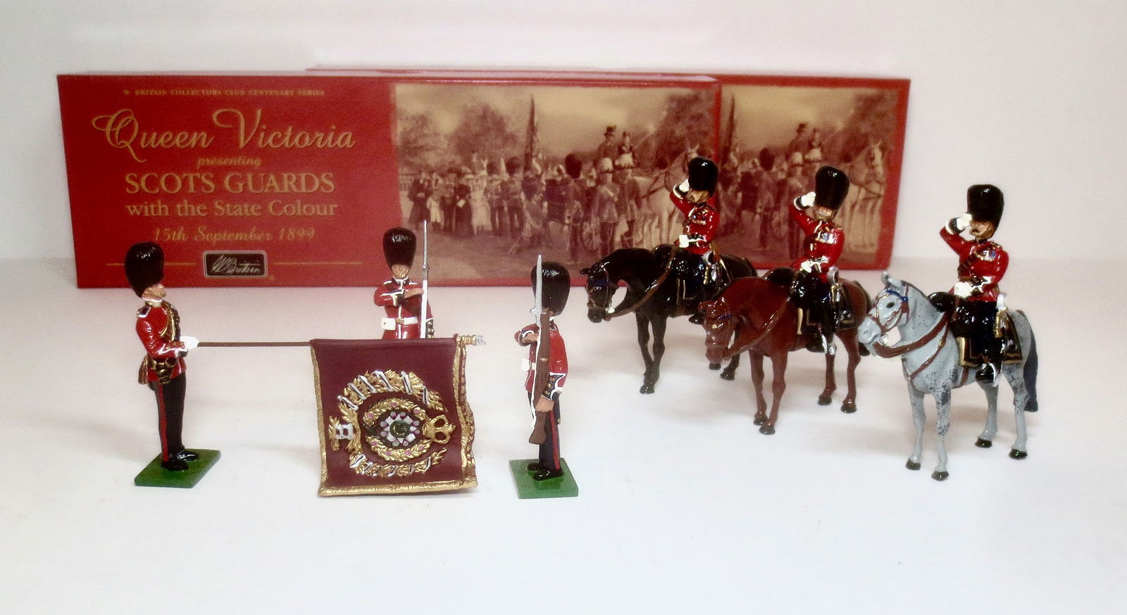 Britains #40208 Scots Guards Senior Officers (1 of 1)