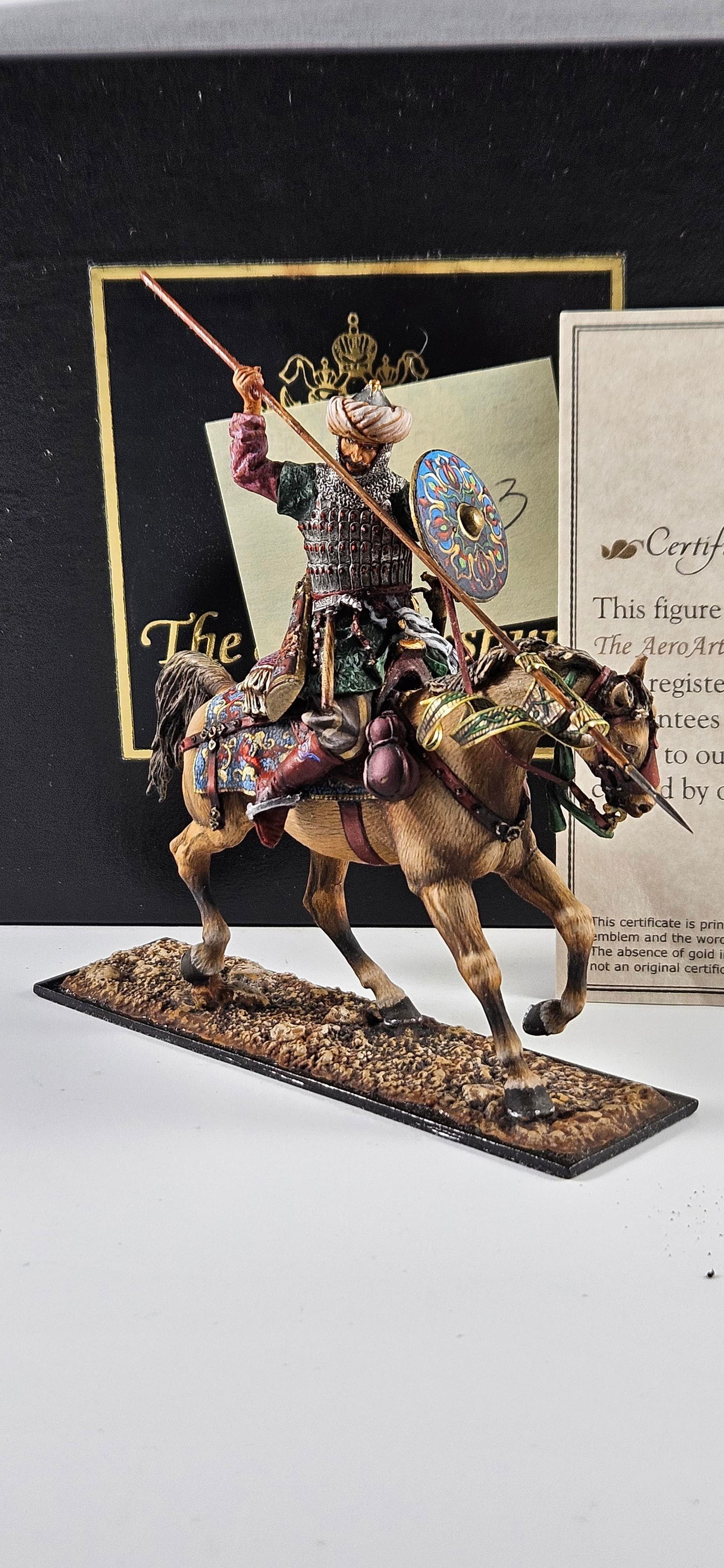 AeroArt St. Petersburg Saracen Warrior & Lance (1 of 5)