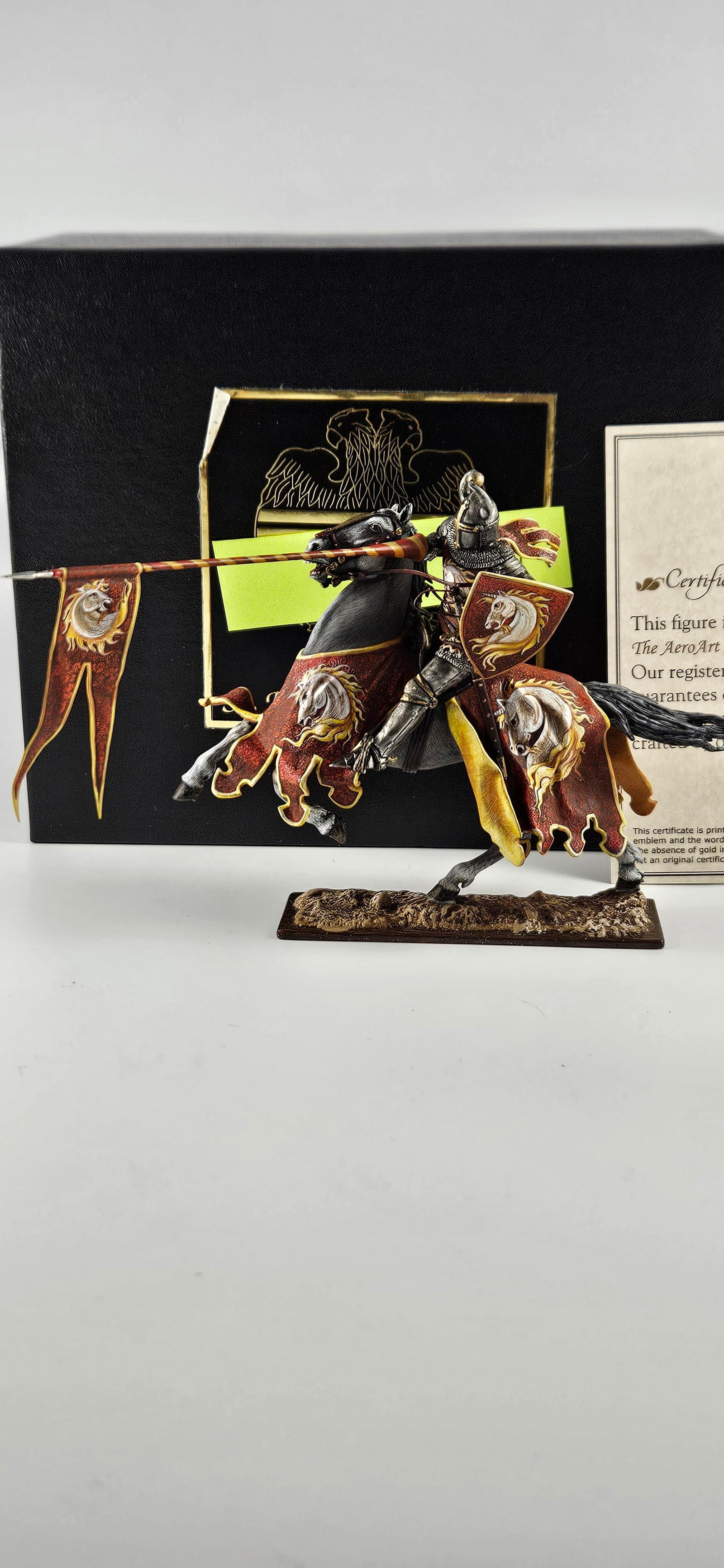 AeroArt St. Petersburg Mounted Jousting Knight (1 of 5)