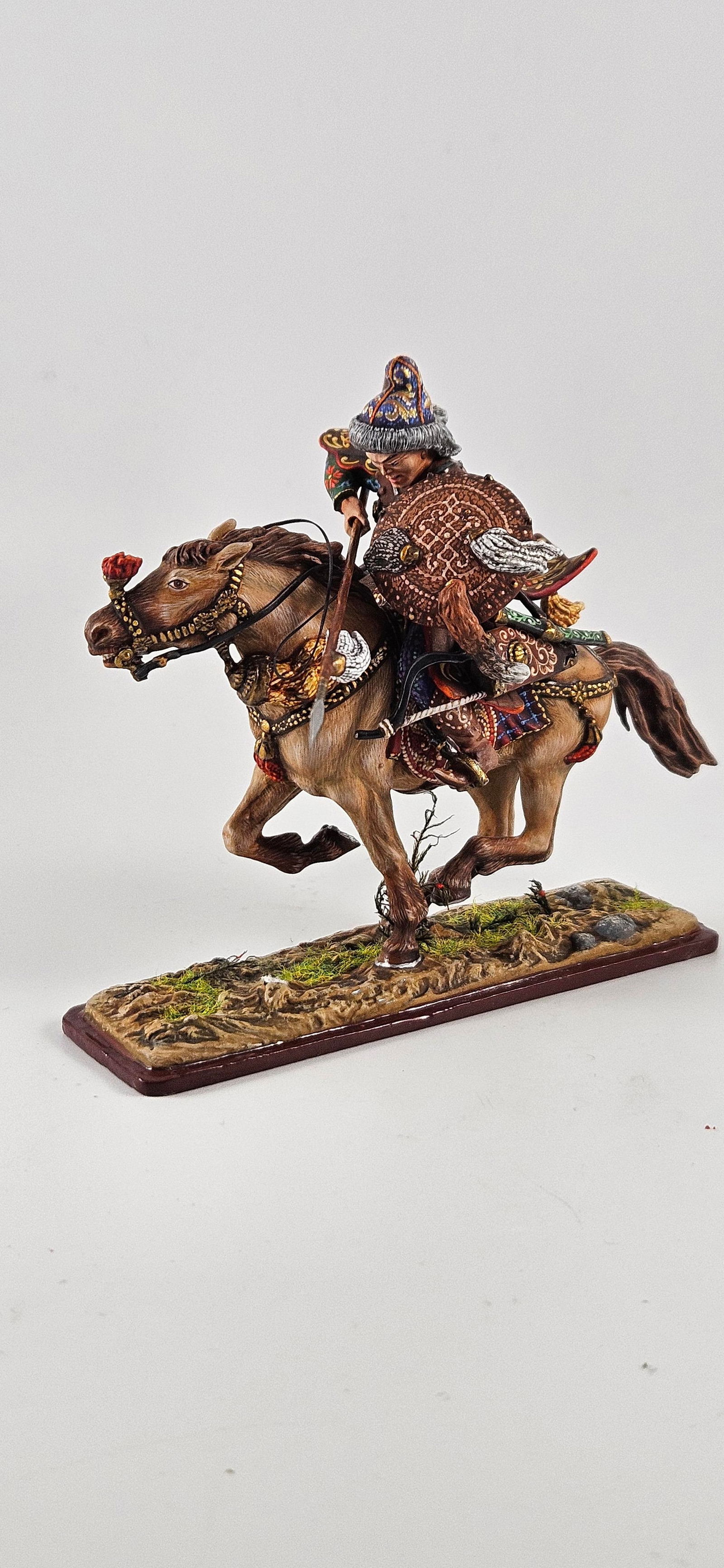 AGES St. Petersburg Mongol Warrior Charging (1 of 4)