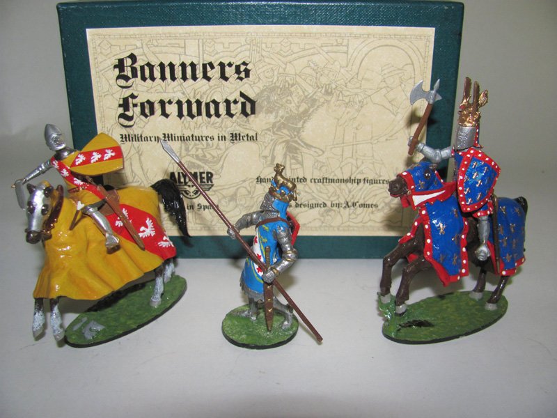 Alymer Banner’s Forward: William De Bohn Earl of Northampton BF-11, Raoul Duke of Lorraine BF-14, Charles De Valois Count D’Alencon BF-14