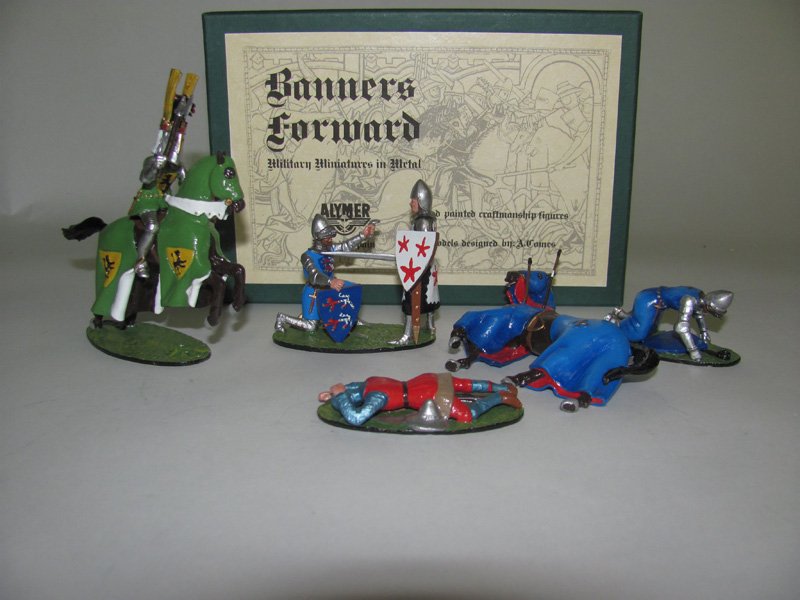 Alymer Banner’s Forward: Louise De Male-Count of Flanders BF-44, Victim of the battle BF-39, Sir Robert Darcy Y Feribi