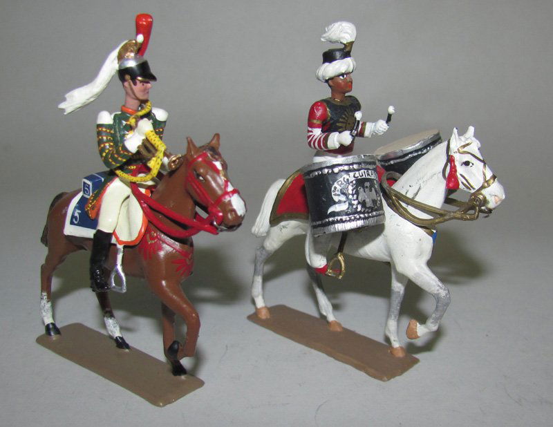 Lucotte (modern) Mamalukes: drummers & Curassier Bugler