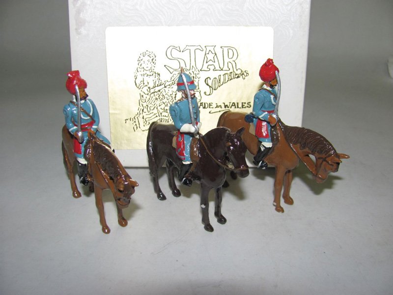 Star Fane’s Horses STAR# 24: STAR SERIES Limited edition of 100 sets. These sets continue the range of Victorian figures by adding unique units and a wide variety of uniforms. These sets focused on action figures rather than para