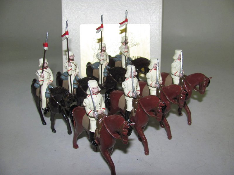 Star 9th Lancers: Indian Mutiny mounted STAR #31 STAR SERIES Limited edition of 100 sets. These sets continue the range of Victorian figures by adding unique units and a wide variety of uniforms. These sets focused on 