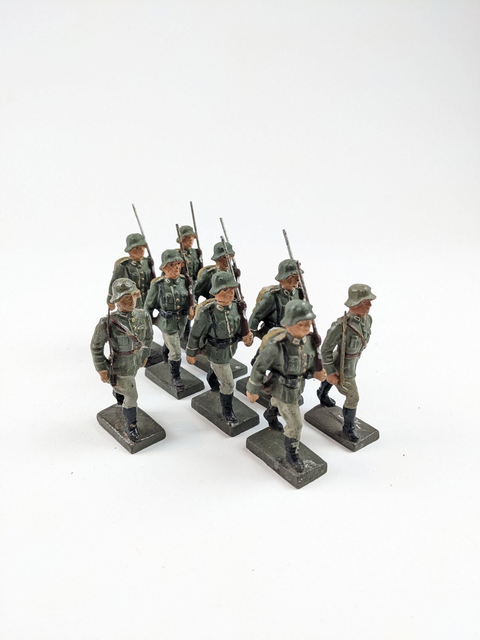 Lineol Germans Marching with Packs (1 of 1)