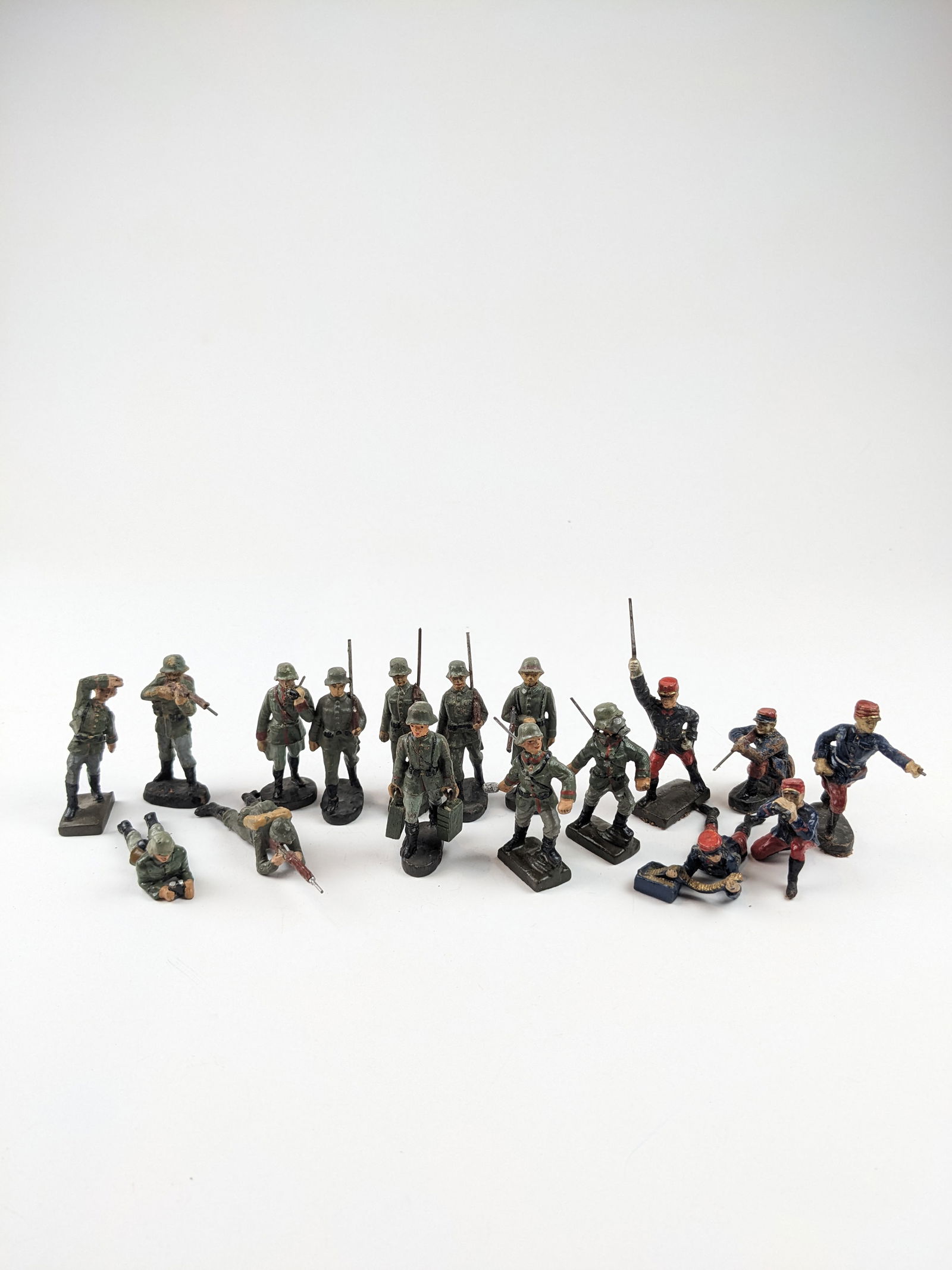 Elastolin German and British Troops 65mm (1 of 1)