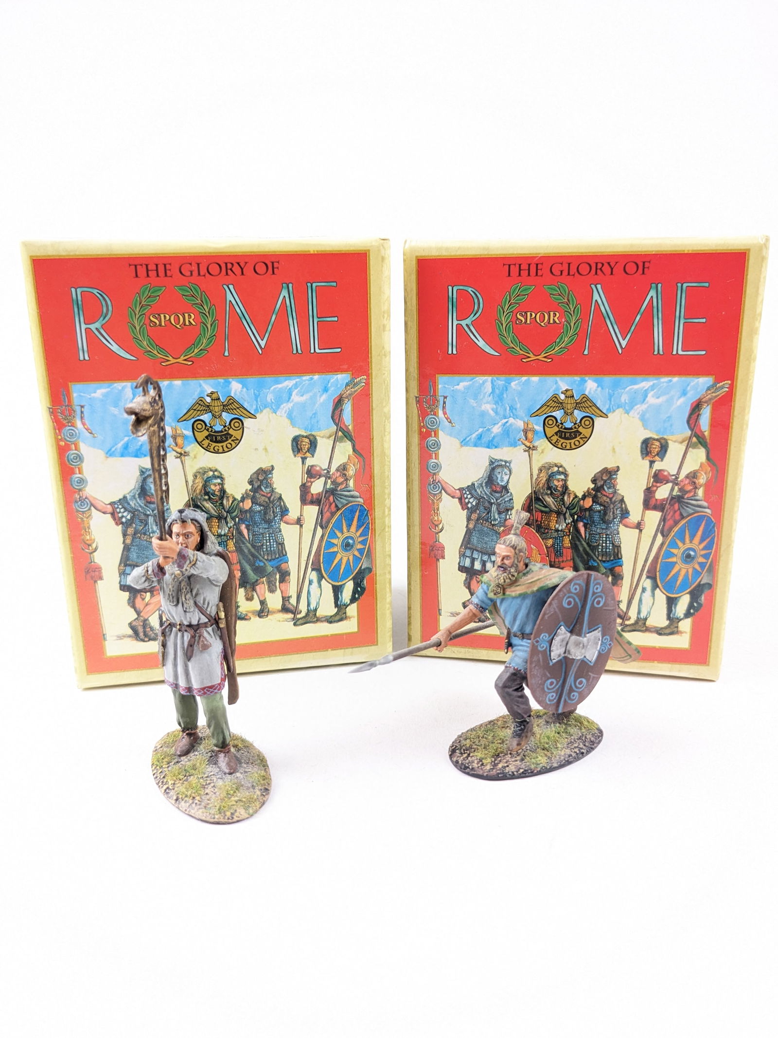 First Legion ROM 28,29 Blowing Horn: 2 Pieces. Condition Excellent. Boxes Very Good.