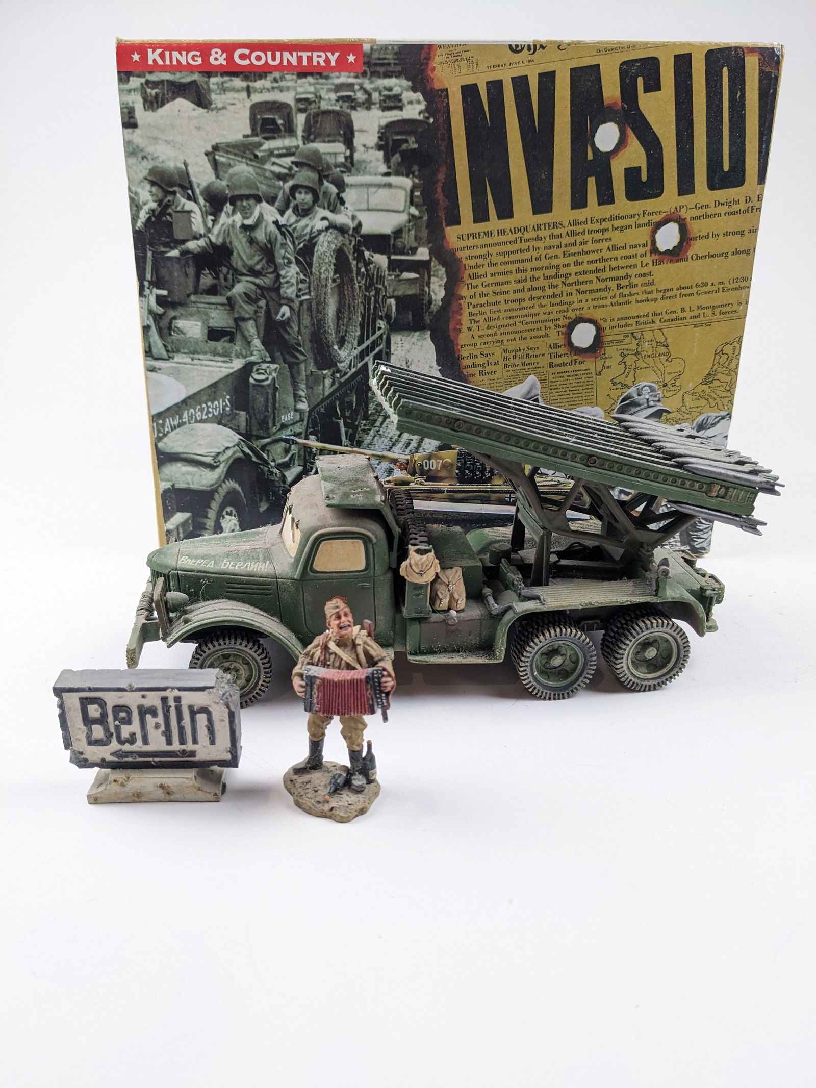 King&Country RA 14 Katyusha Rocket Launcher (1 of 1)