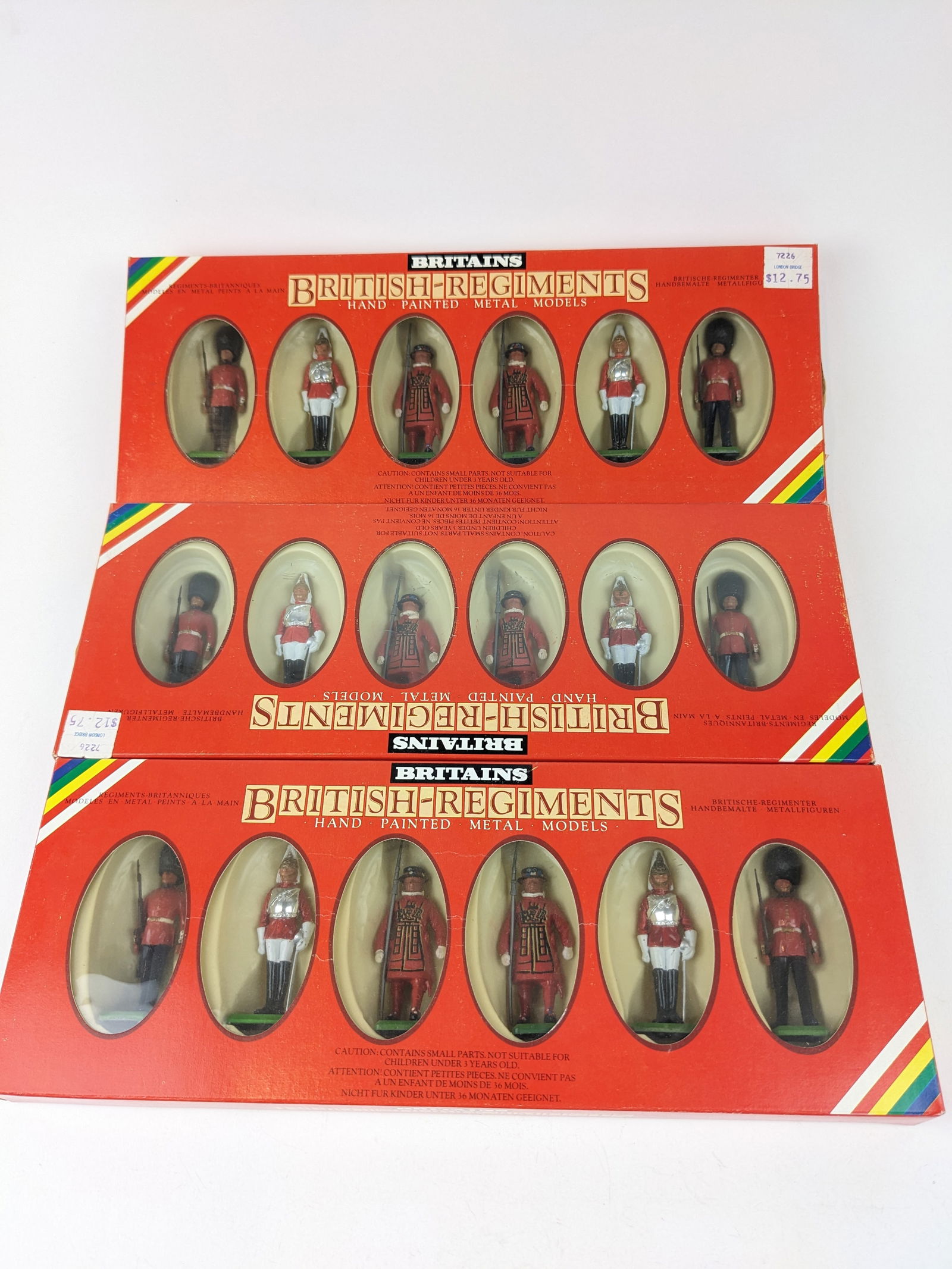 Britains #7226 3 Sets Lifeguards, Yeoman, Scots (1 of 1)