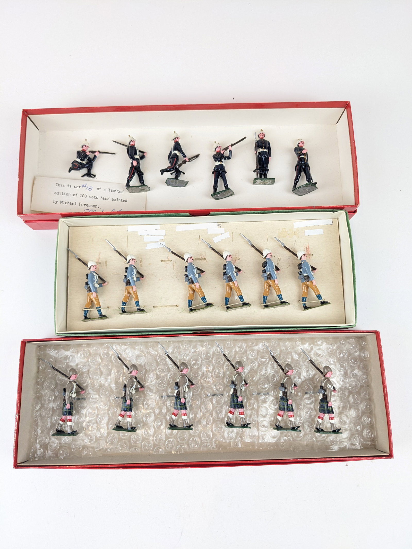M.Ferguson Royal Marine Camel Corps: 18 Pieces. Condition Excellent. Unboxed.