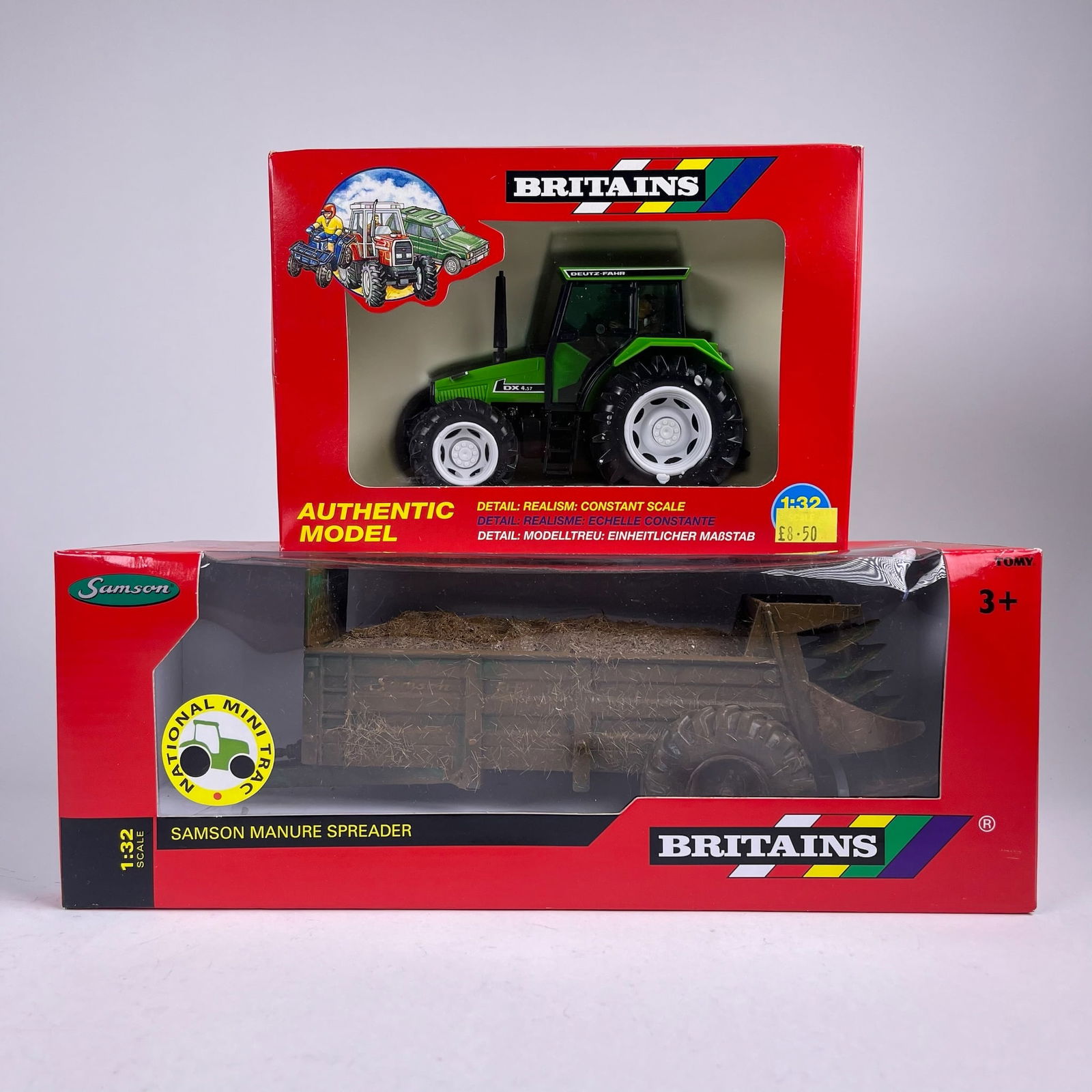 Britains No 9496 Tractor and No 42080 Samson (1 of 1)