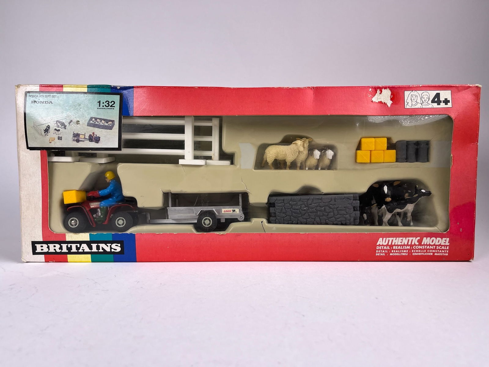 Britains No 9664 Honda ATV Gift Set (1 of 1)