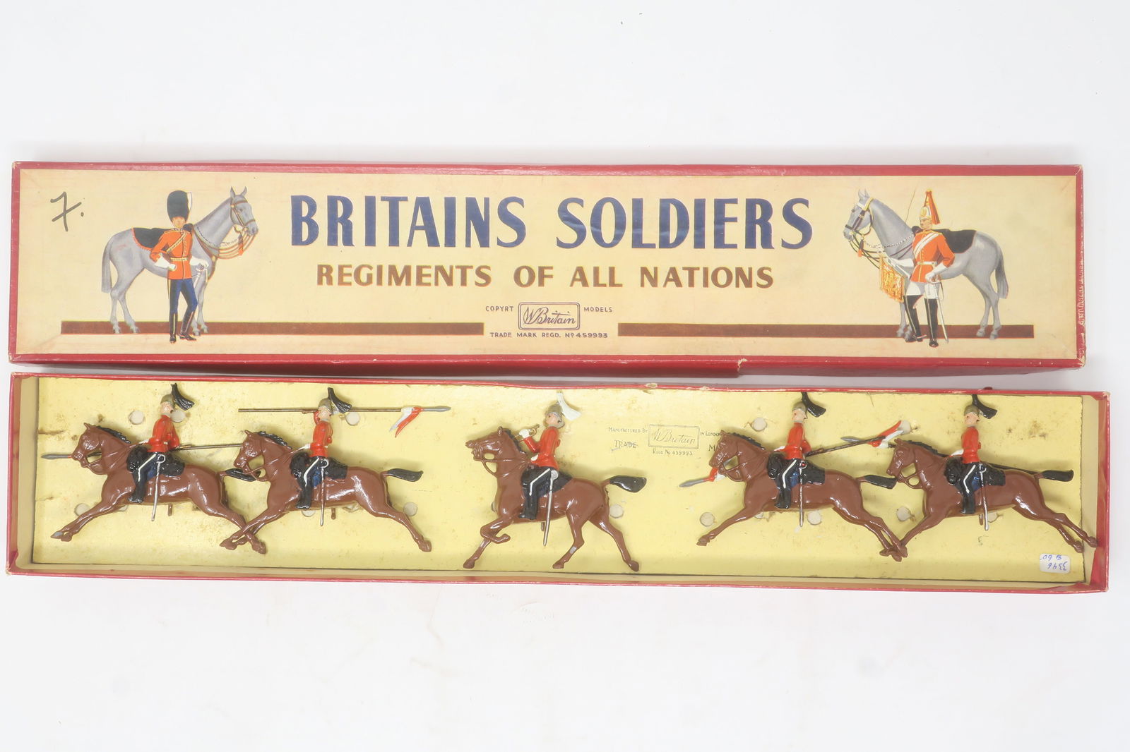 Britains set #44 Queen's Bays (1 of 1)