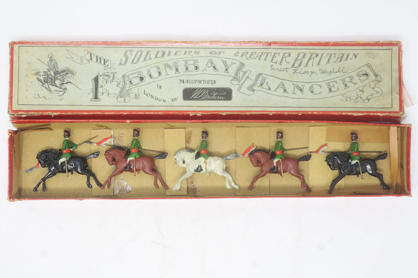 Britains set #66  1st Bombay Lancers, (1 of 1)