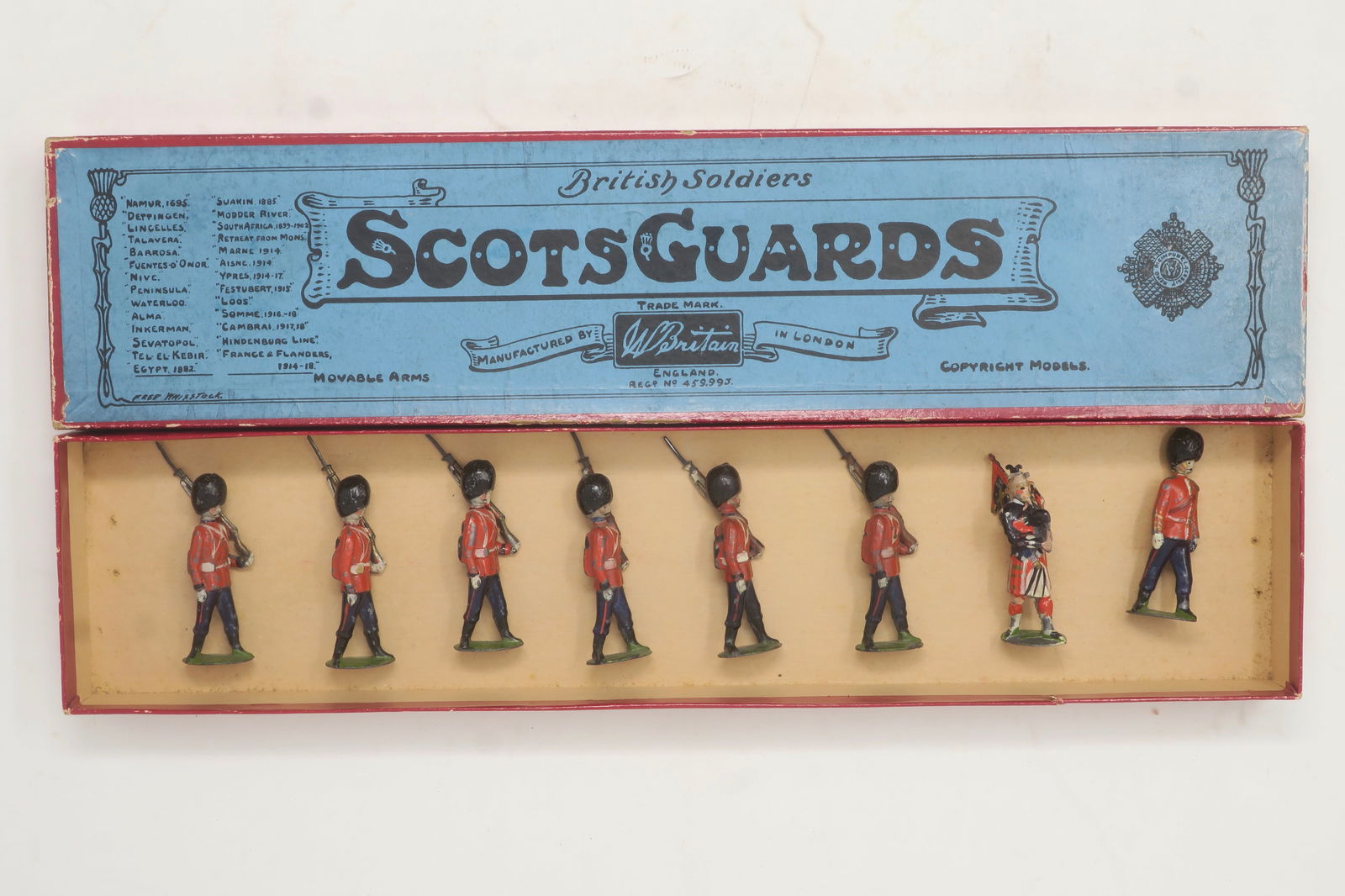Britains set #75 Scots Guards (1 of 1)
