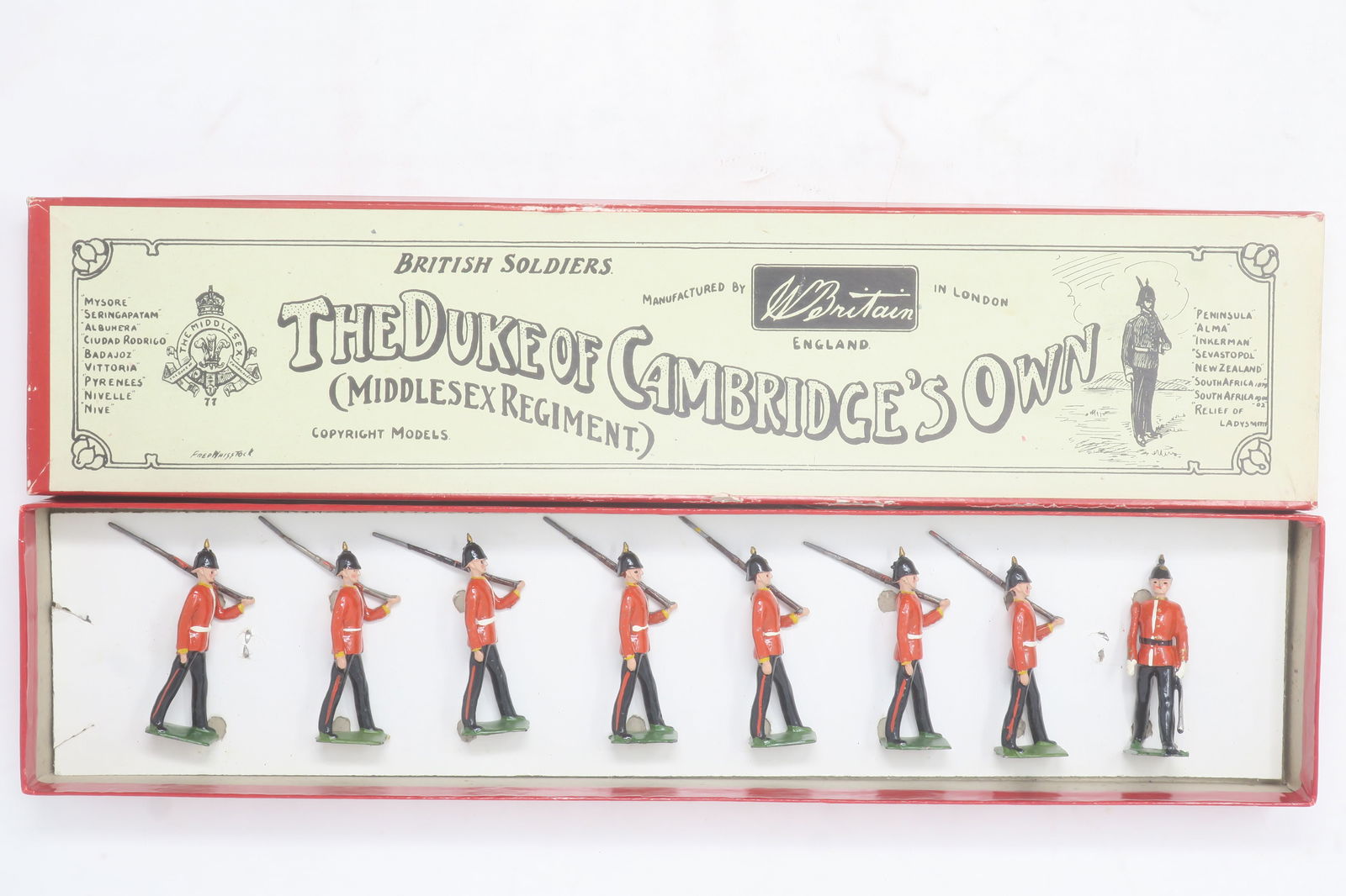 Britains set #76 Middlesex Regiment (1 of 1)