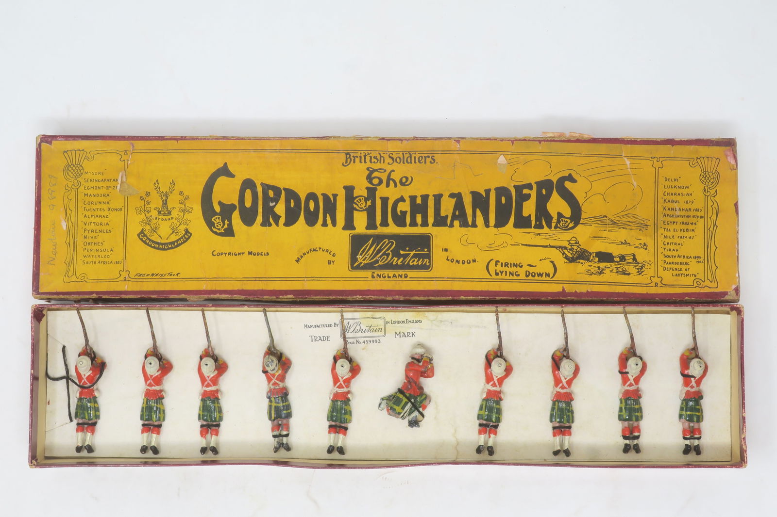 Britains set #118 Gordon Highlanders (1 of 1)