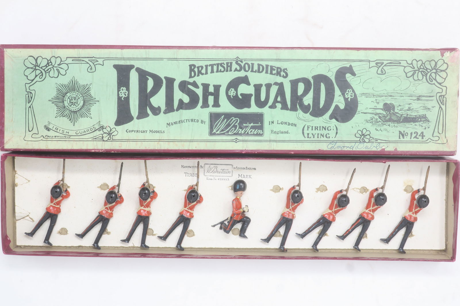 Britains set #124 Irish Guards (1 of 1)