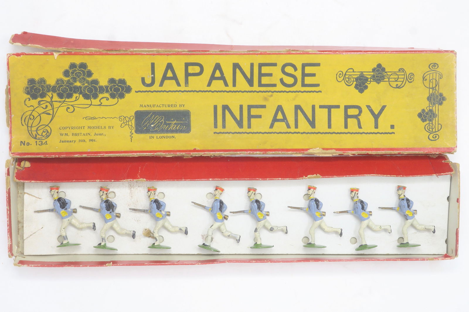 Britains set #134 Japanese Infantry, (1 of 1)