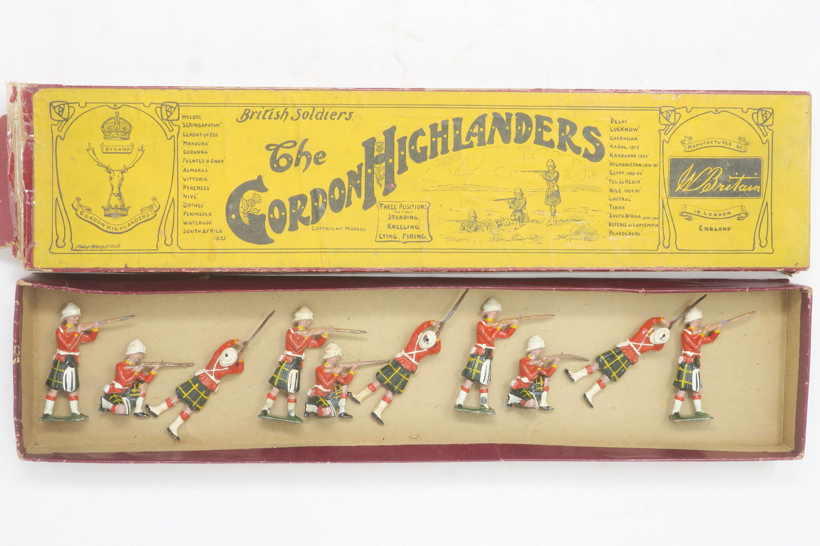 Britains set #157  Gordon Highlanders (1 of 1)