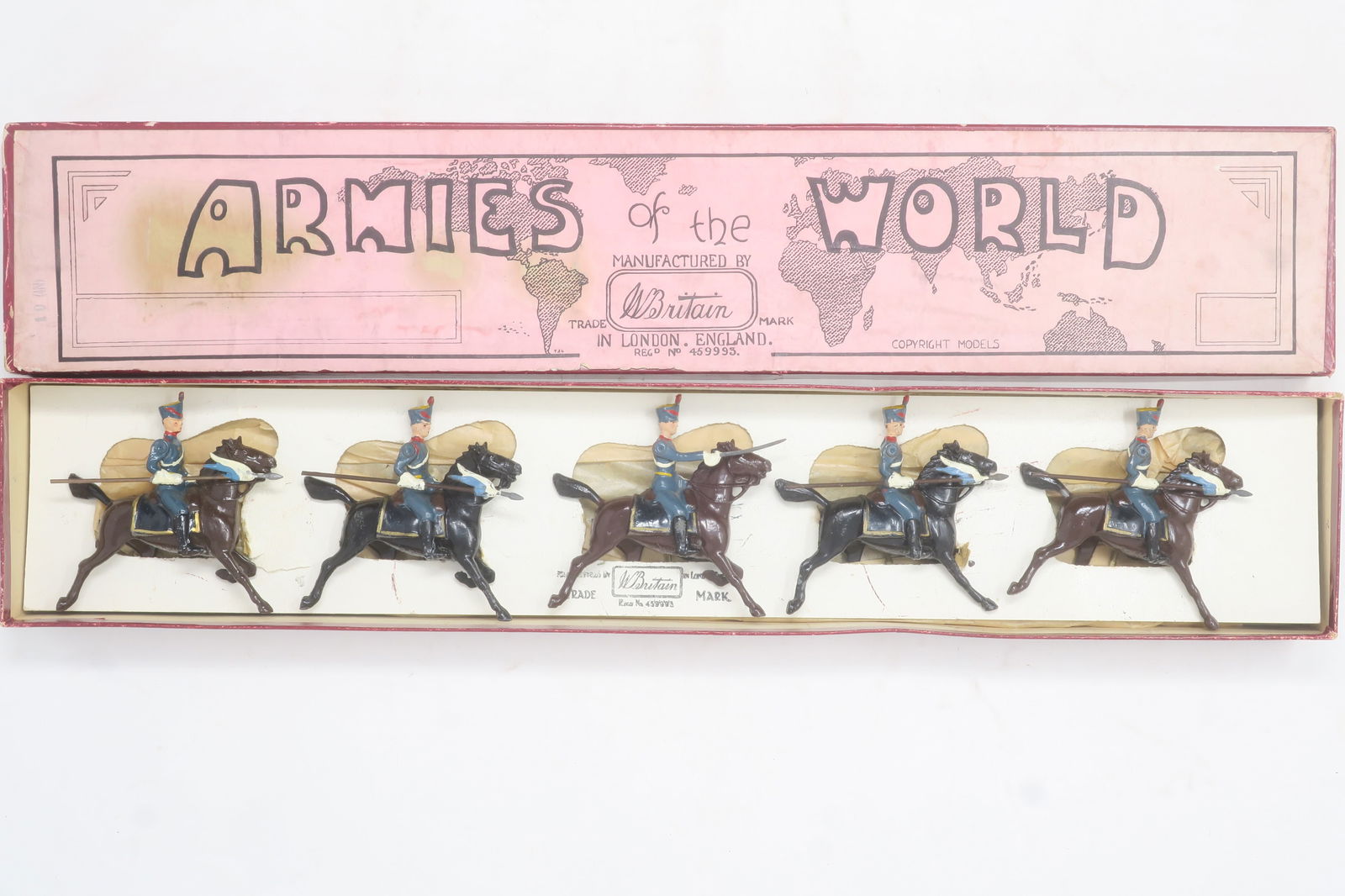 Britains set #217 Argentine Cavalry, (1 of 1)