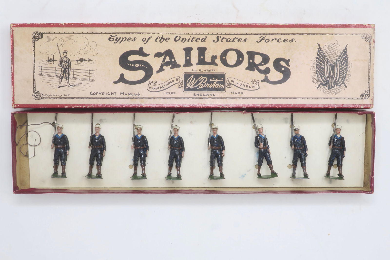 Britains set #230 U.S. Navy Bluejackets (1 of 1)