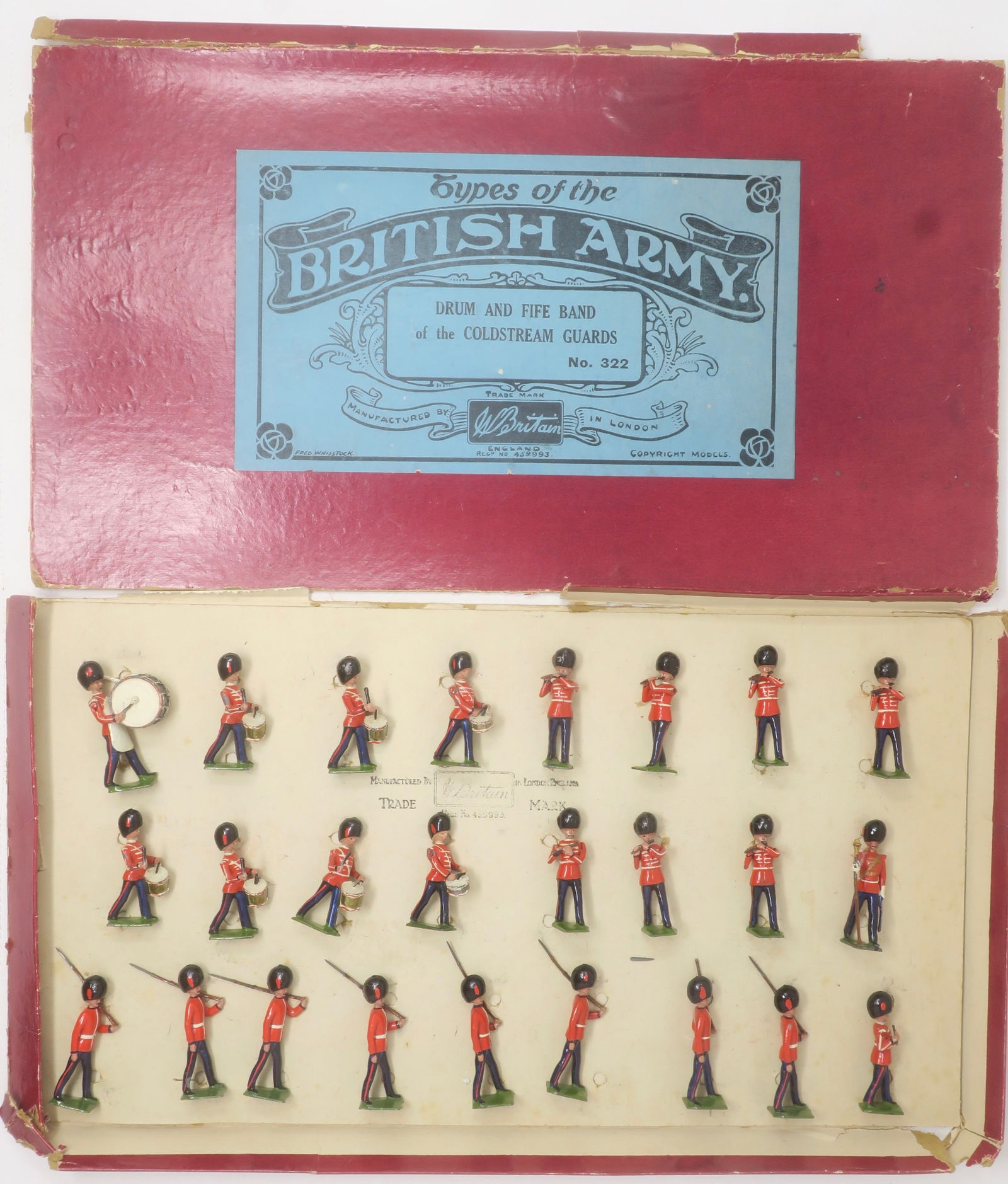 Britains set #322 Drum and Fife Band (1 of 1)