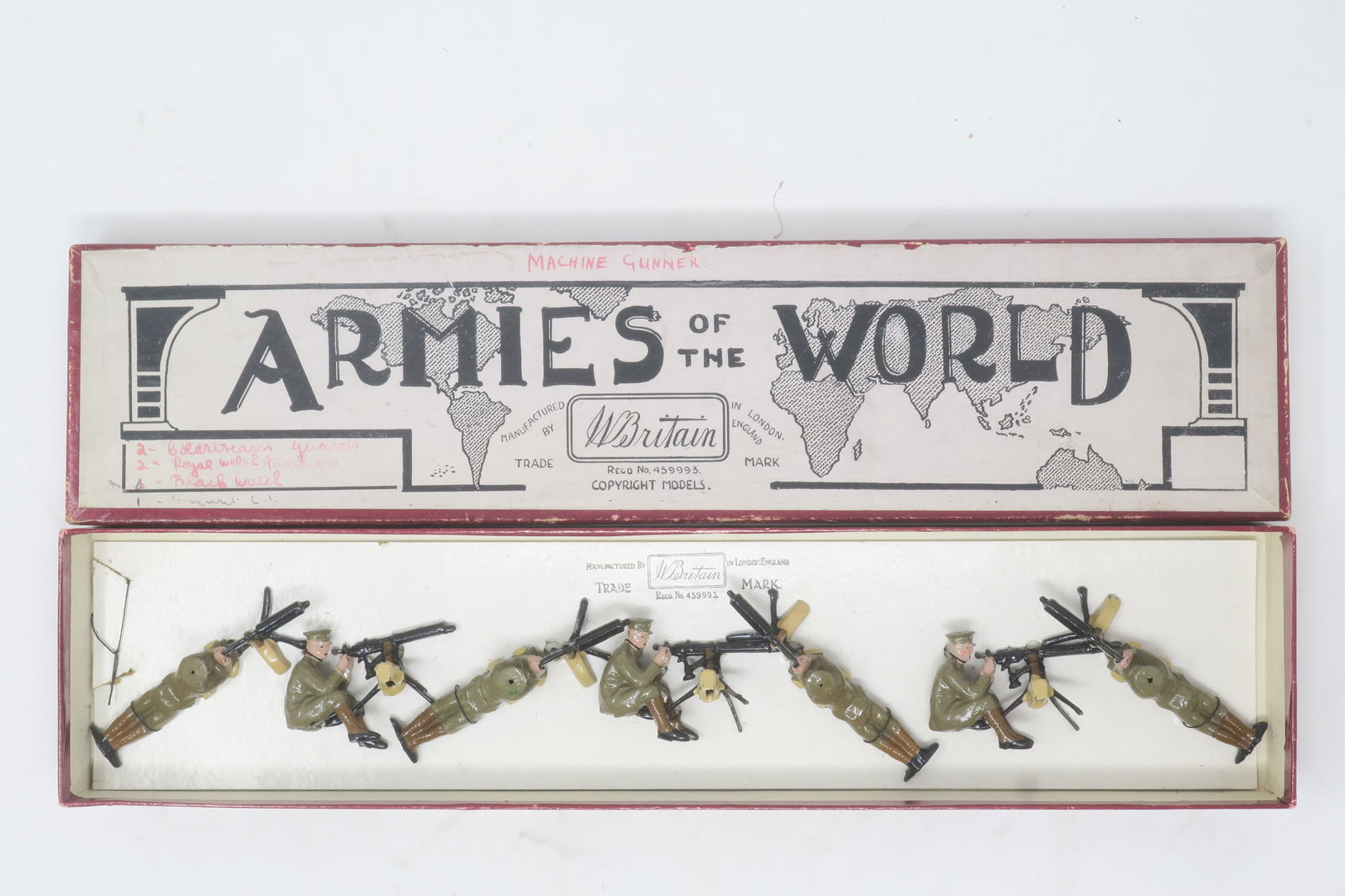 Britains set #1318 British Machine Guns (1 of 1)