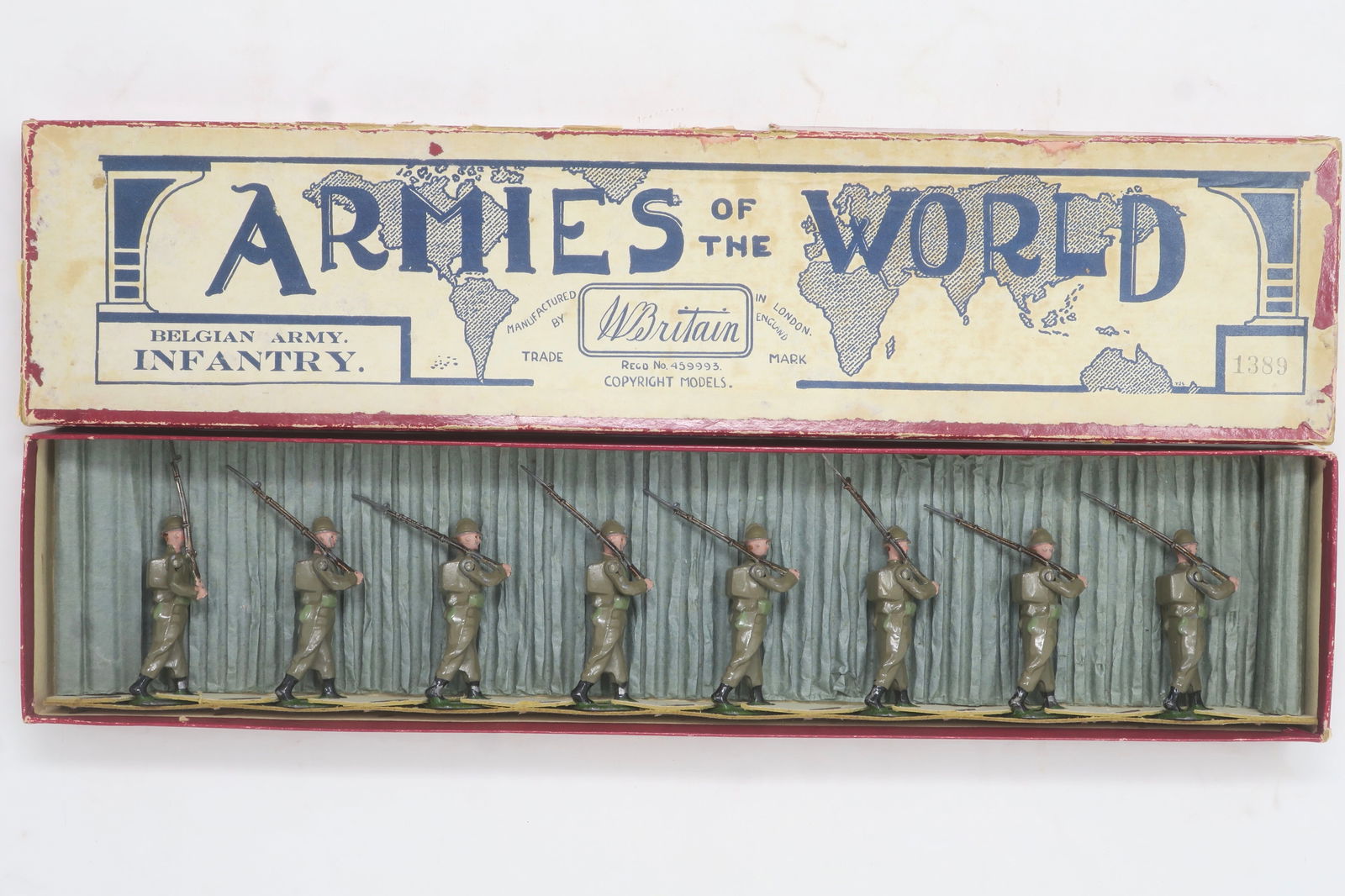 Britains set #1389 Belgian Infantry (1 of 1)