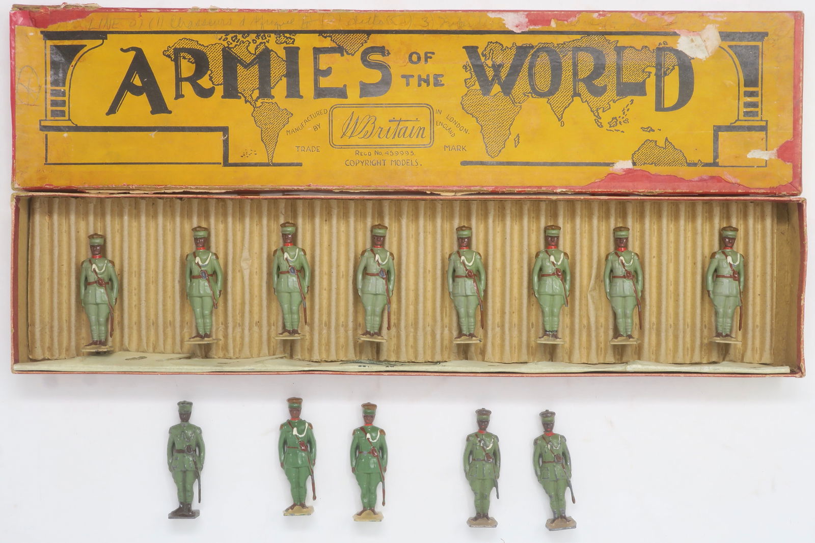 Britains set #1424 Abyssinian Bodyguard (1 of 1)