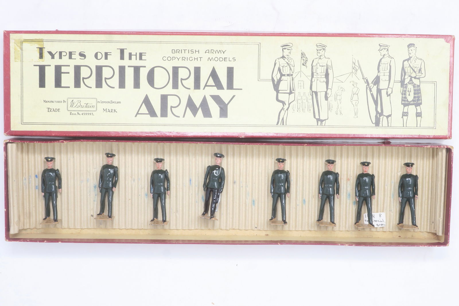 Britains set #1618 Line Regiment (1 of 1)