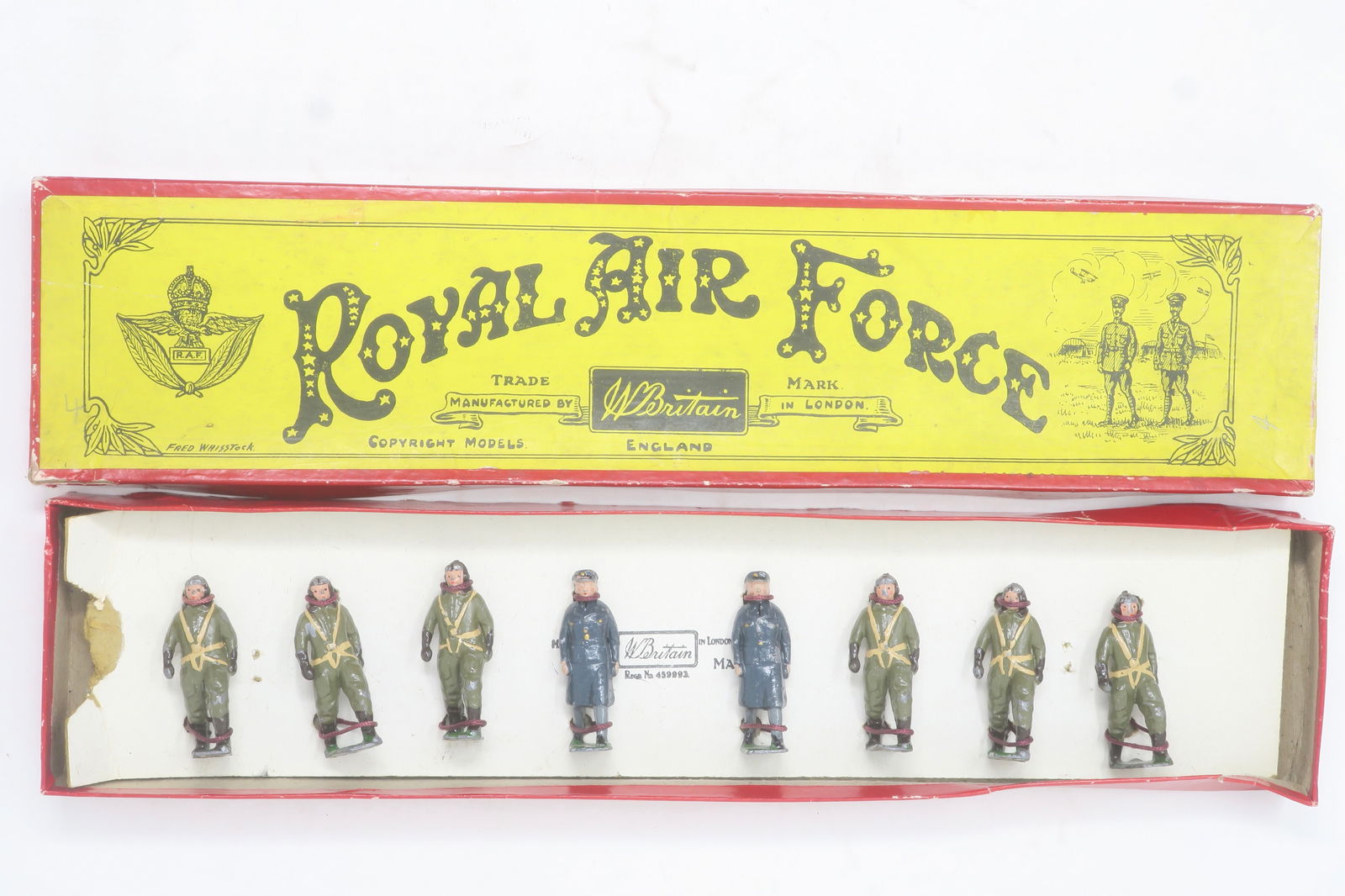 Britains set #1894 RAF Pilots, (1 of 1)