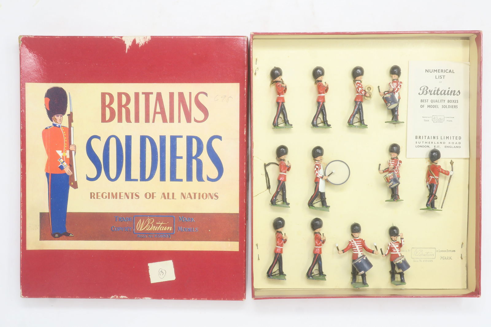 Britains set #2108 Drums and Fifes (1 of 1)