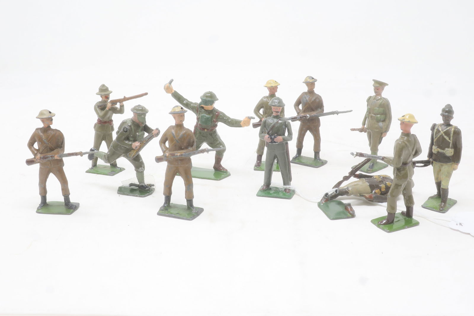 Britains Various Service Dress Troops (1 of 1)