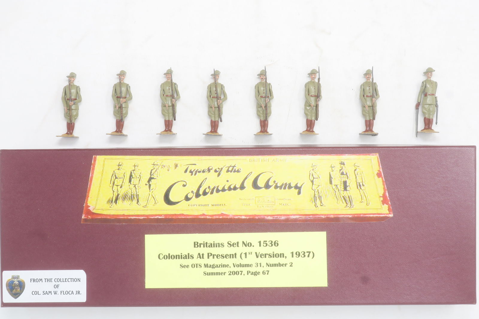 Britains set #1536  Colonials (1 of 1)