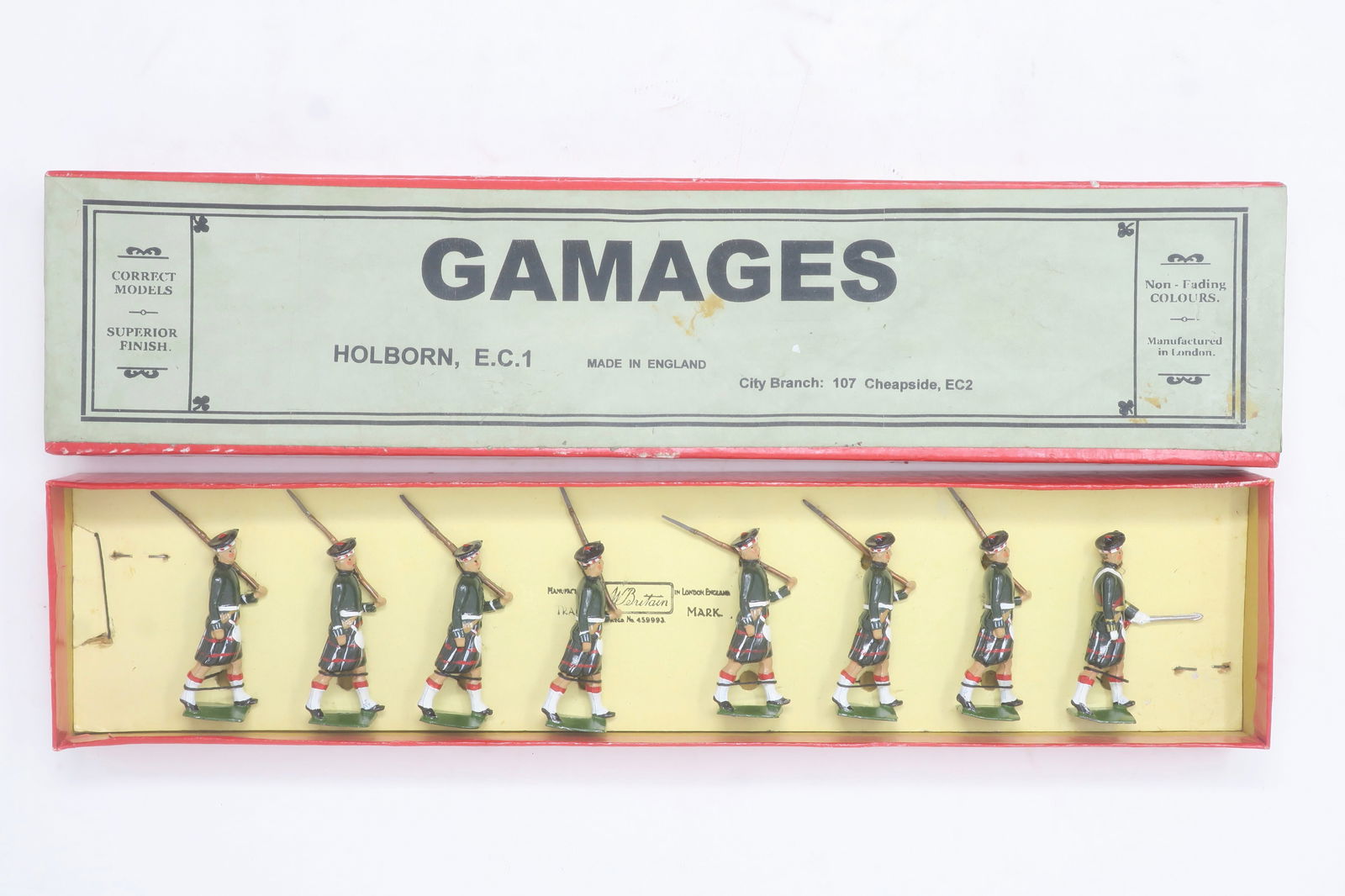Britains for Gamages, Highland Brigade (1 of 1)