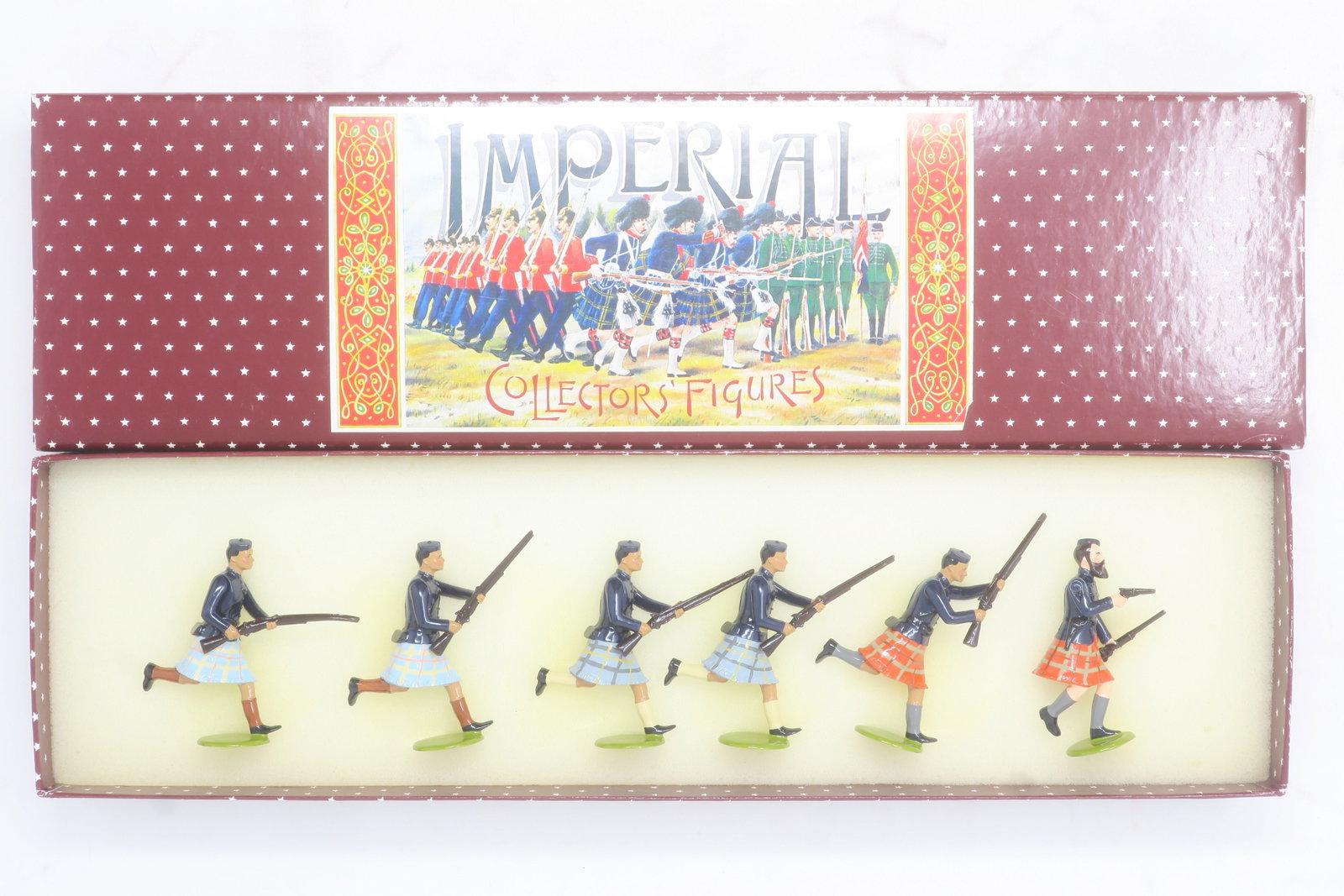 Imperial set #11 Captain Gilbert Mair: and the No.1 Arawa Flying Column (Maori Wars), 6 figures in original box; Excellent