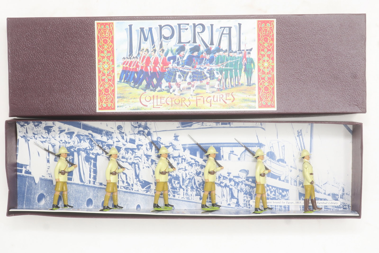 Imperial set #5 New Zealand Series: Maori contingent, Sinai- Palestine, World War One; Excellent. 6 Pieces.