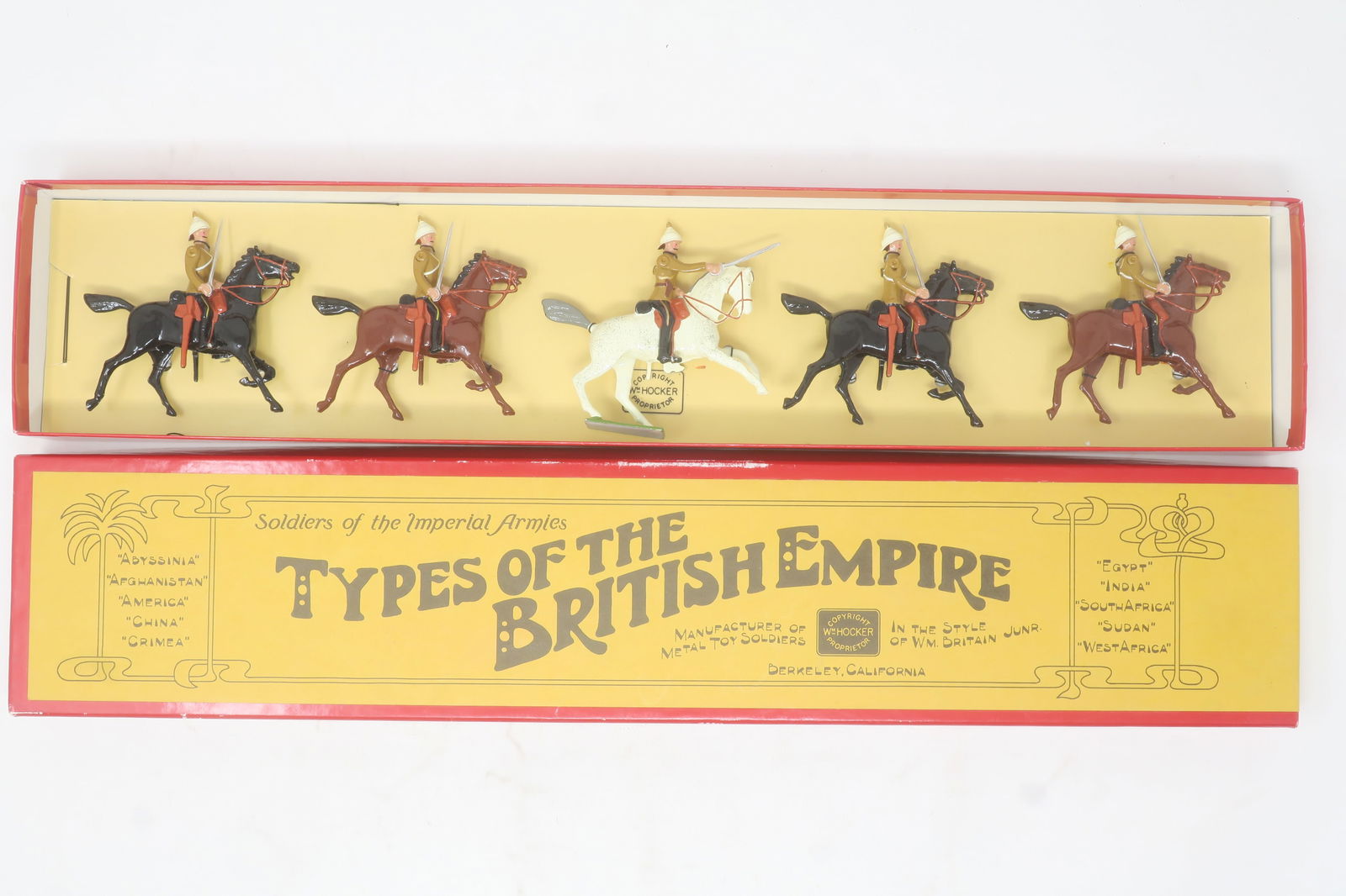 Hocker set #30 10th Hussars (1 of 1)