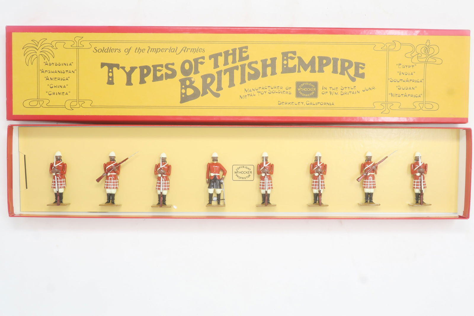 Hocker set #126 Highland Guard (1 of 1)