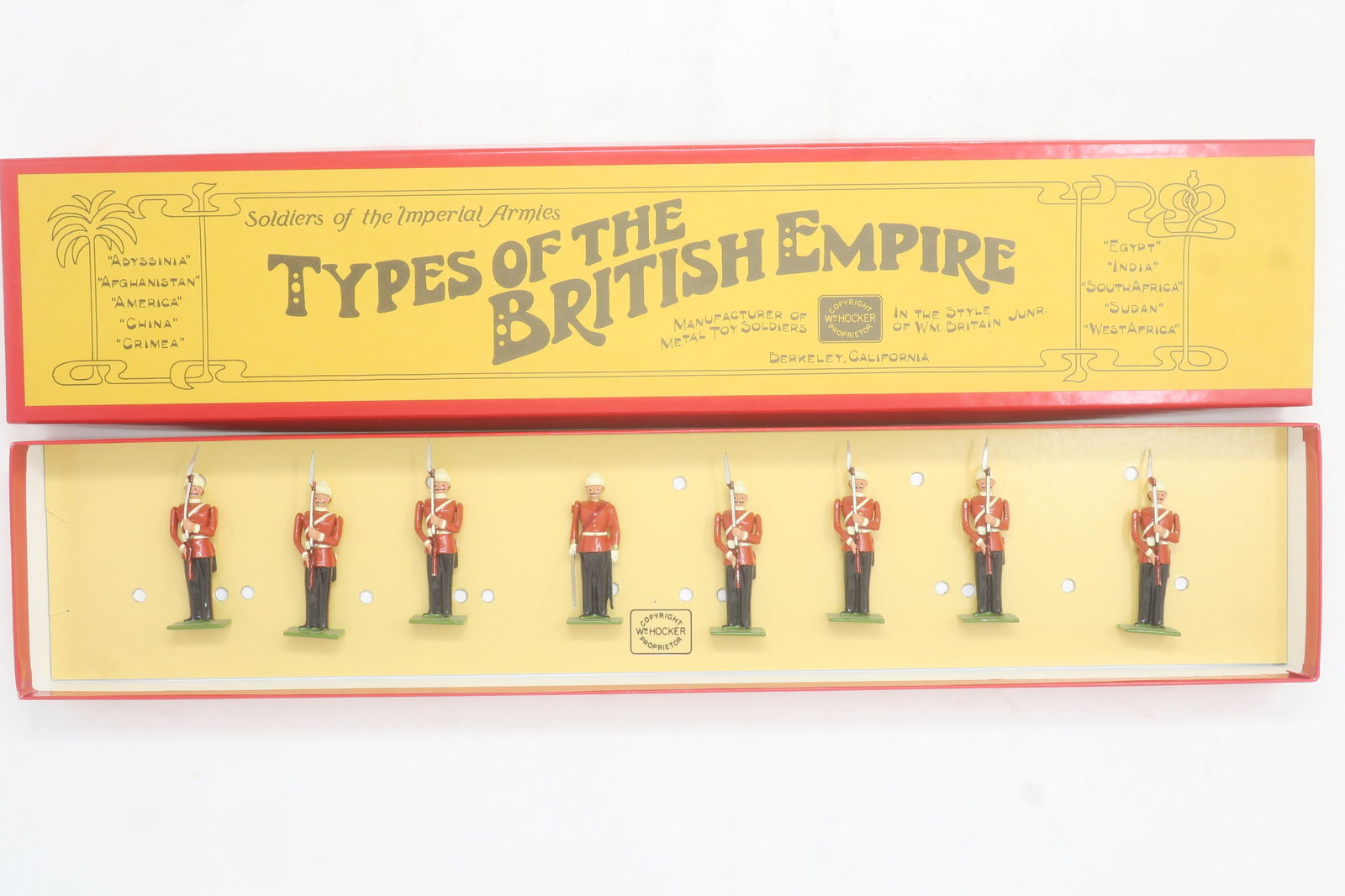 Hocker set #133 British Infantry (1 of 1)