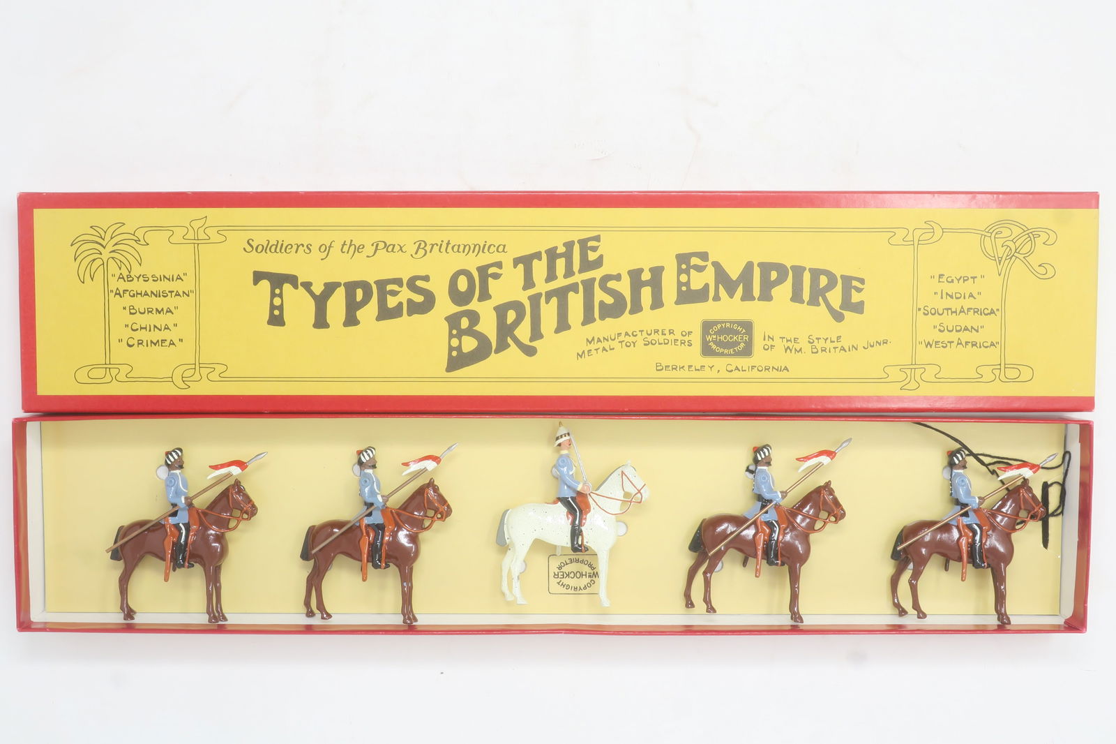 Hocker set #24 1st Madras Lancers (1 of 1)