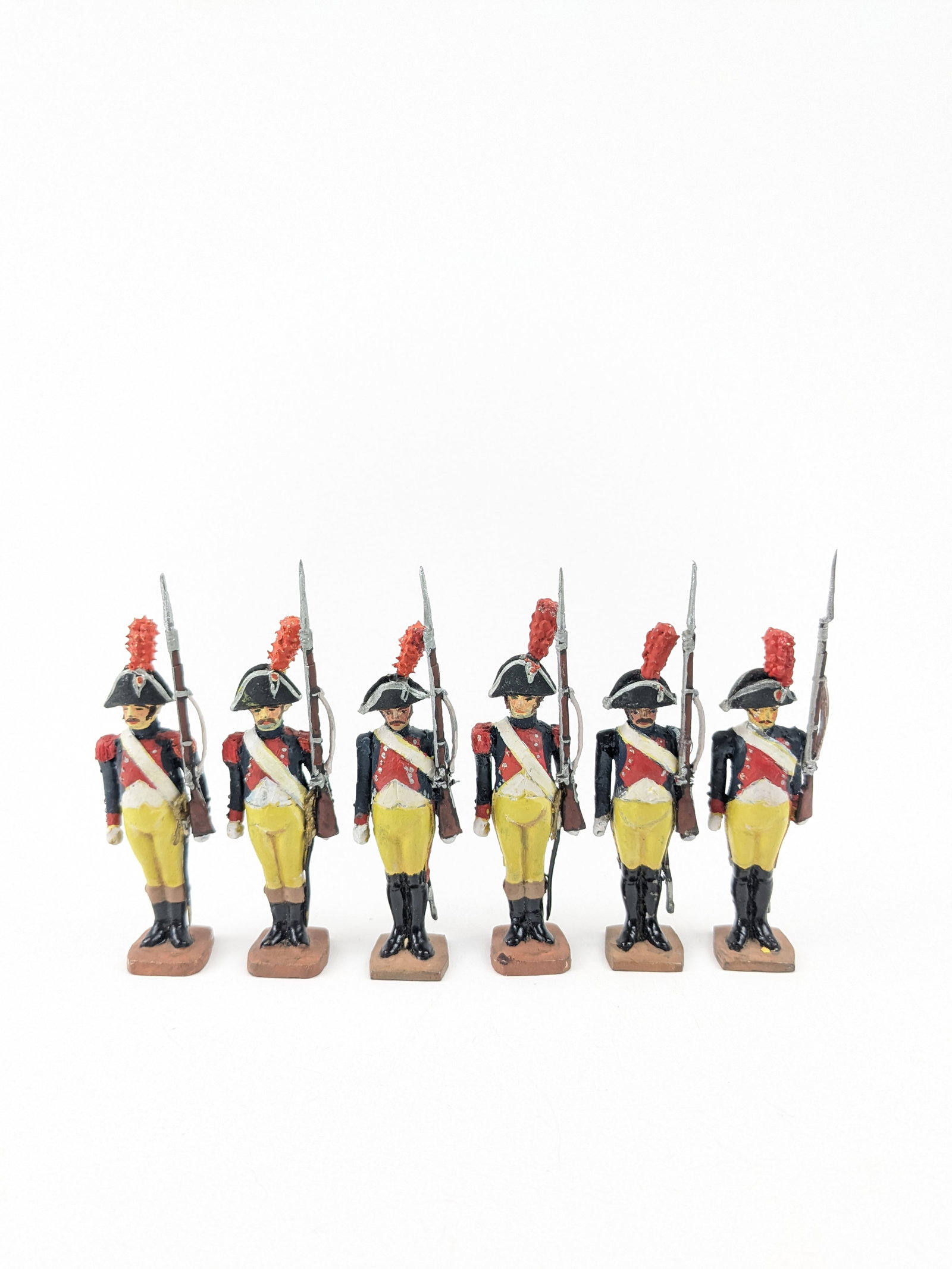 Ballada Grenadiers D'Elite At Attention: Napoleonic. 6 Pieces Condition Very Good Unboxed