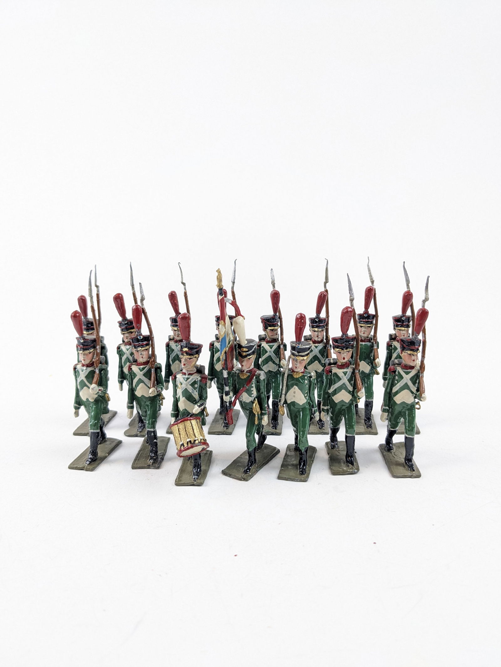 Lucotte La Tour D'Auvengue Infantry: Napoleonic. 15 Pieces Condition Very Good Unboxed
