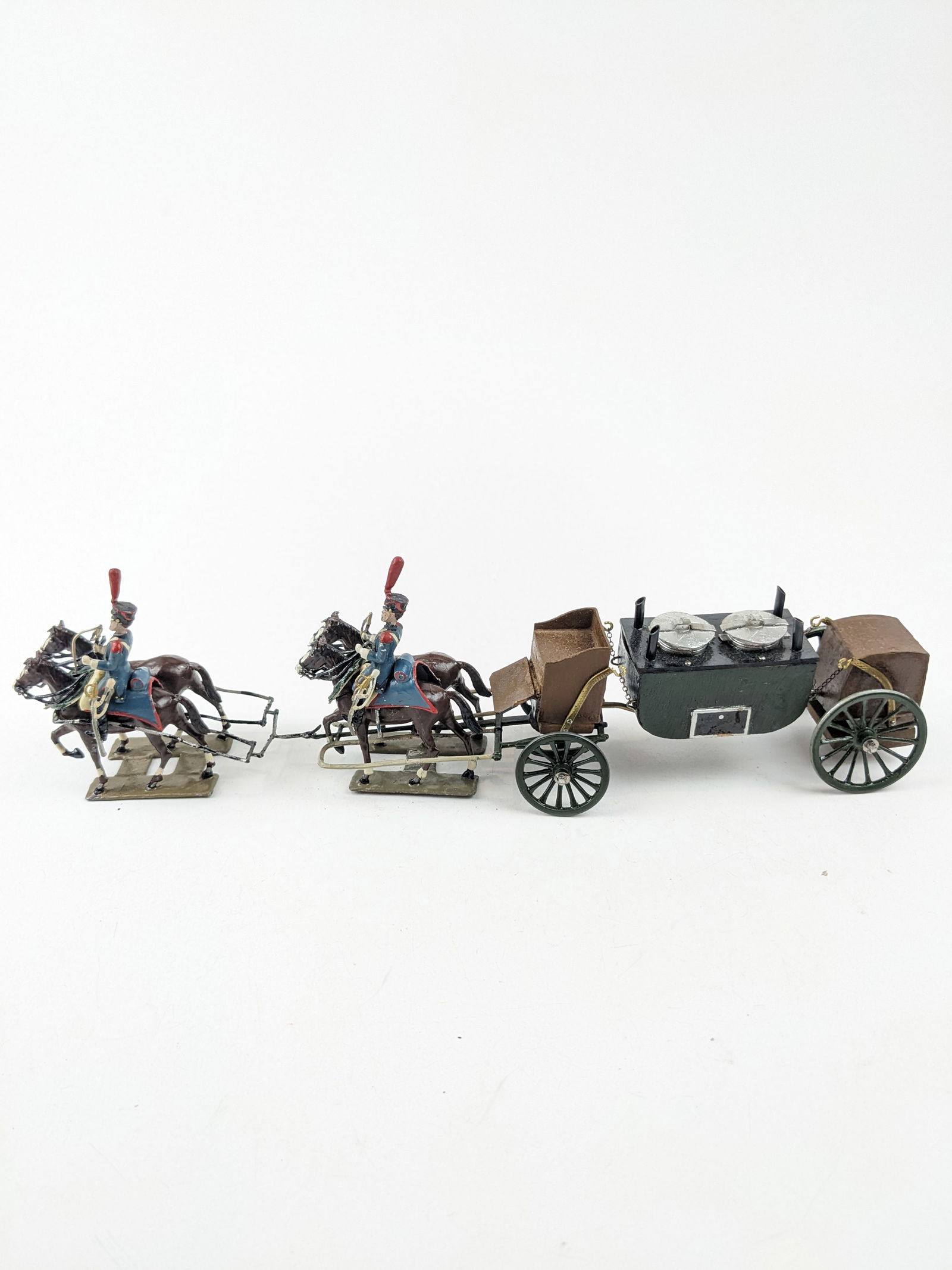 Lucotte Napoleonic Food Wagon: Napoleonic. 5 Pieces Condition Very Good Unboxed