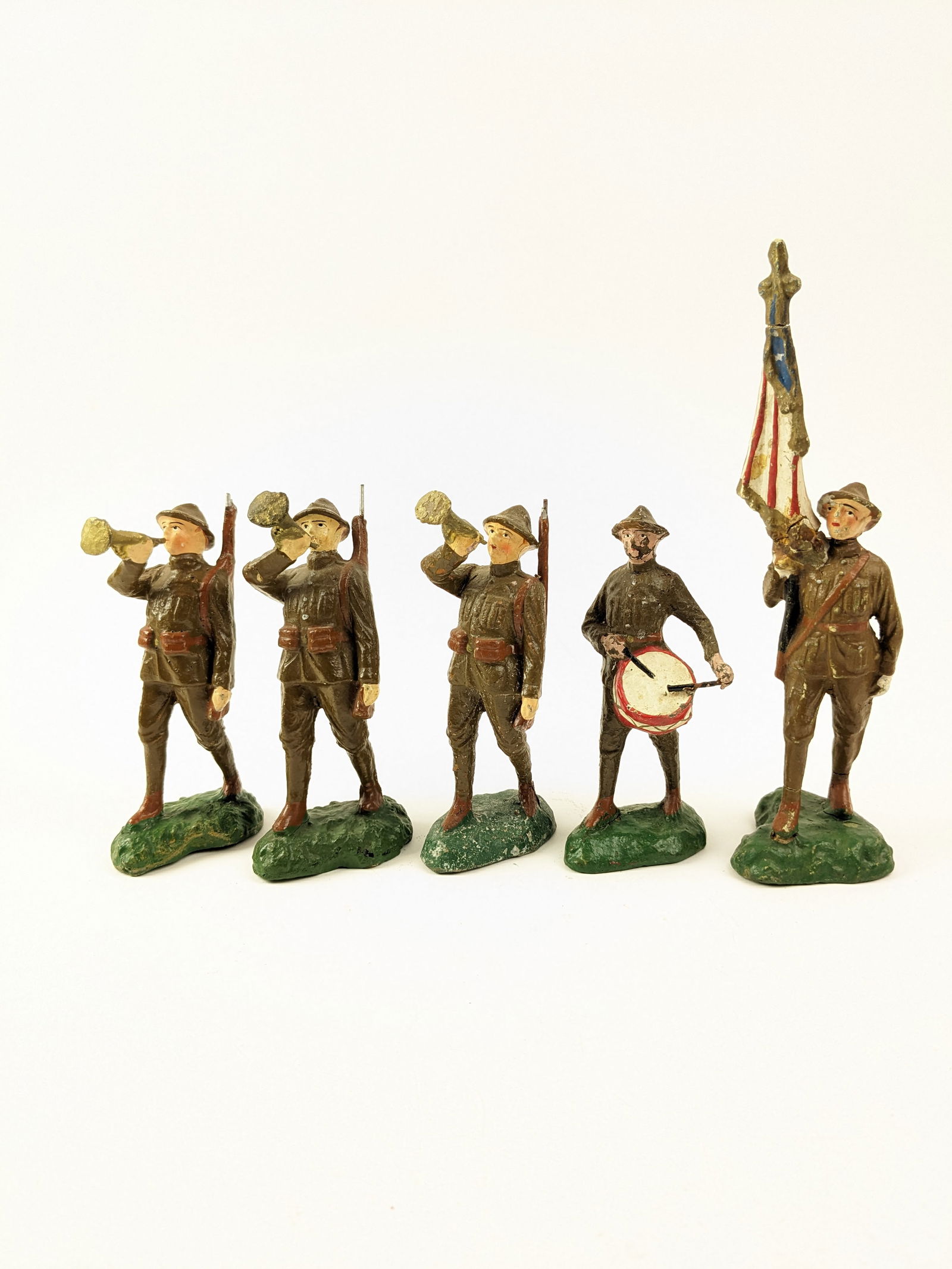 Trico WWI U.S. Drums And Bugles 5 1/2 Inches (1 of 1)