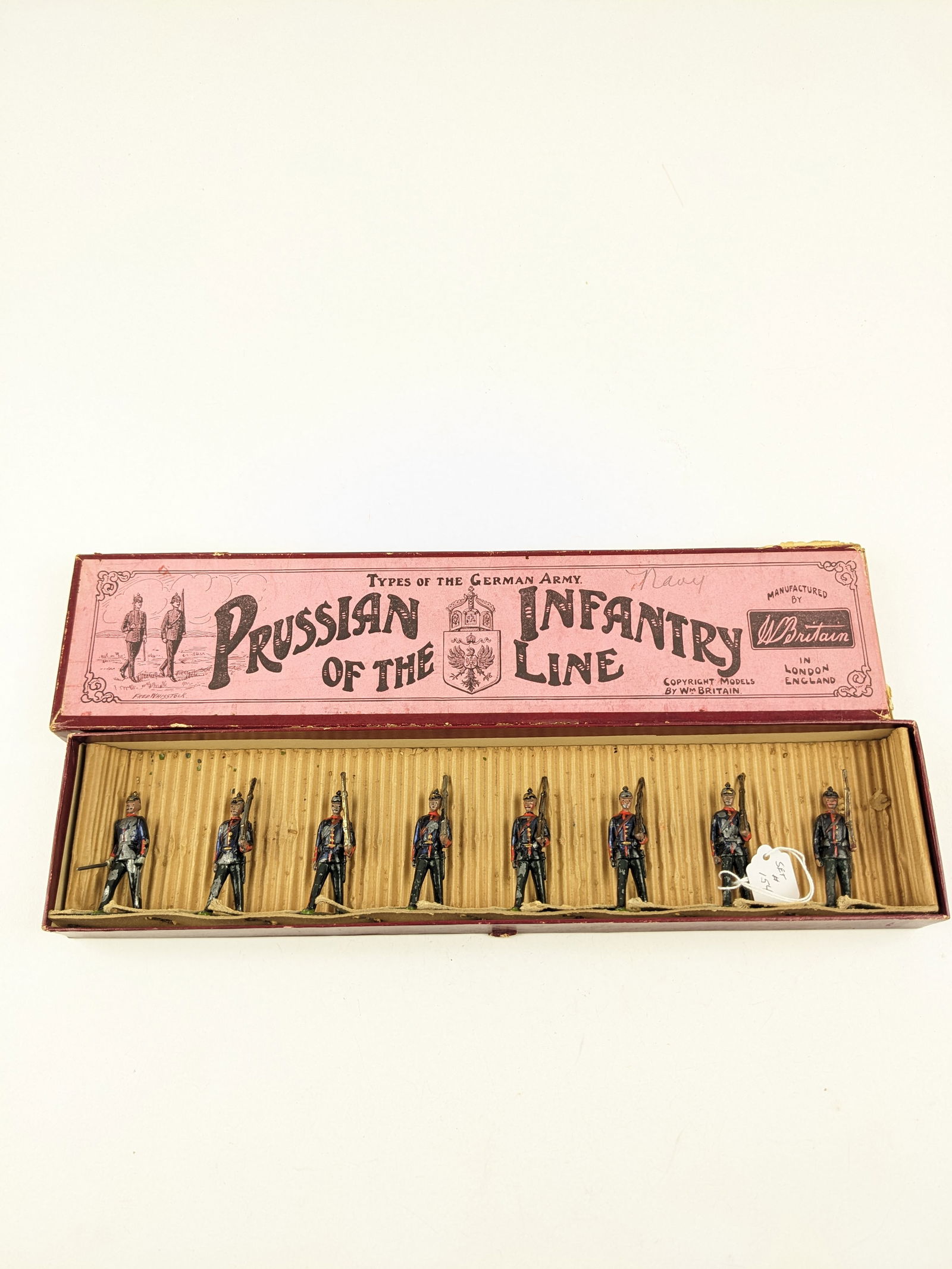 Britains #154 Prussian Infantry Depose (1 of 1)